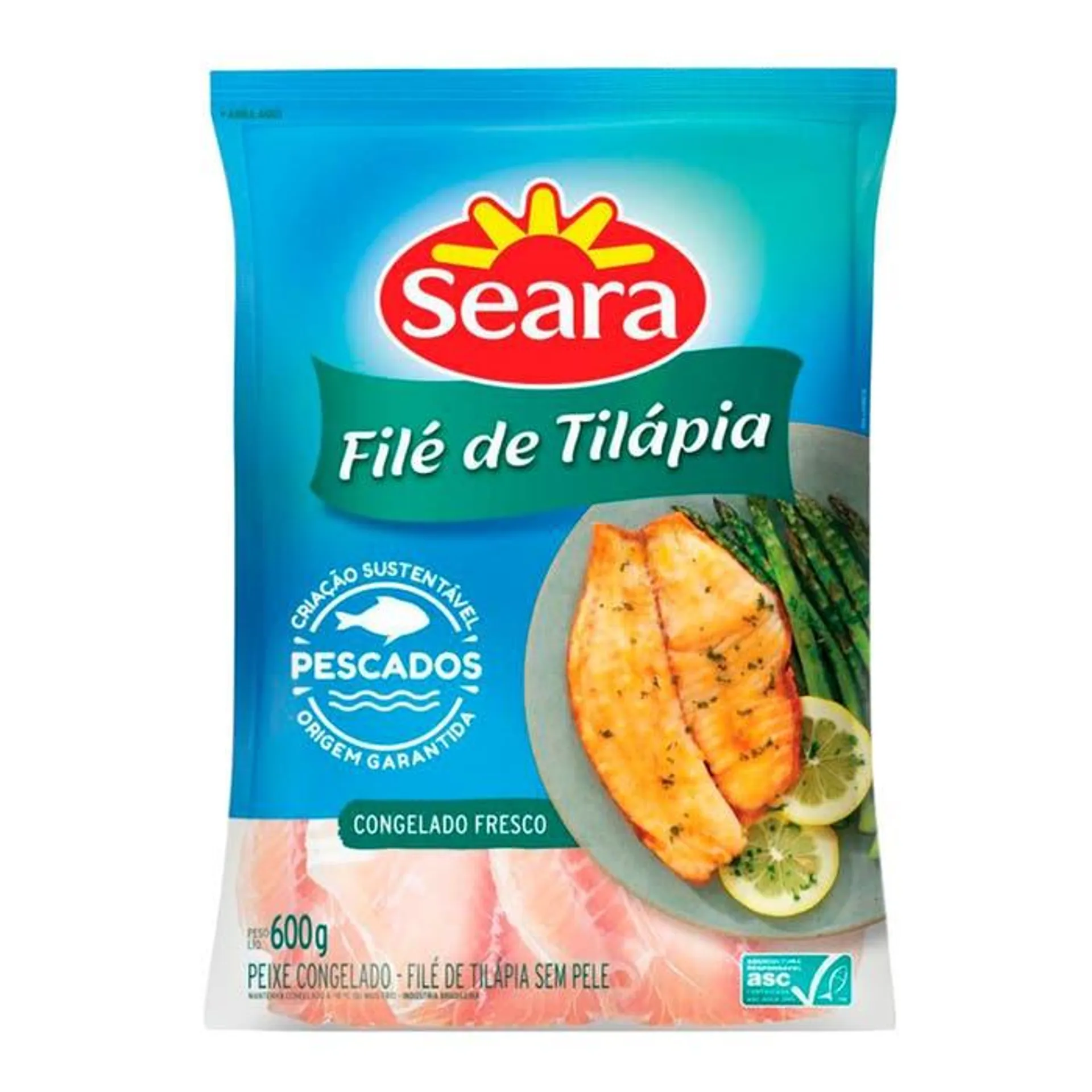 Filé De Tilápia Seara Pescados 600g