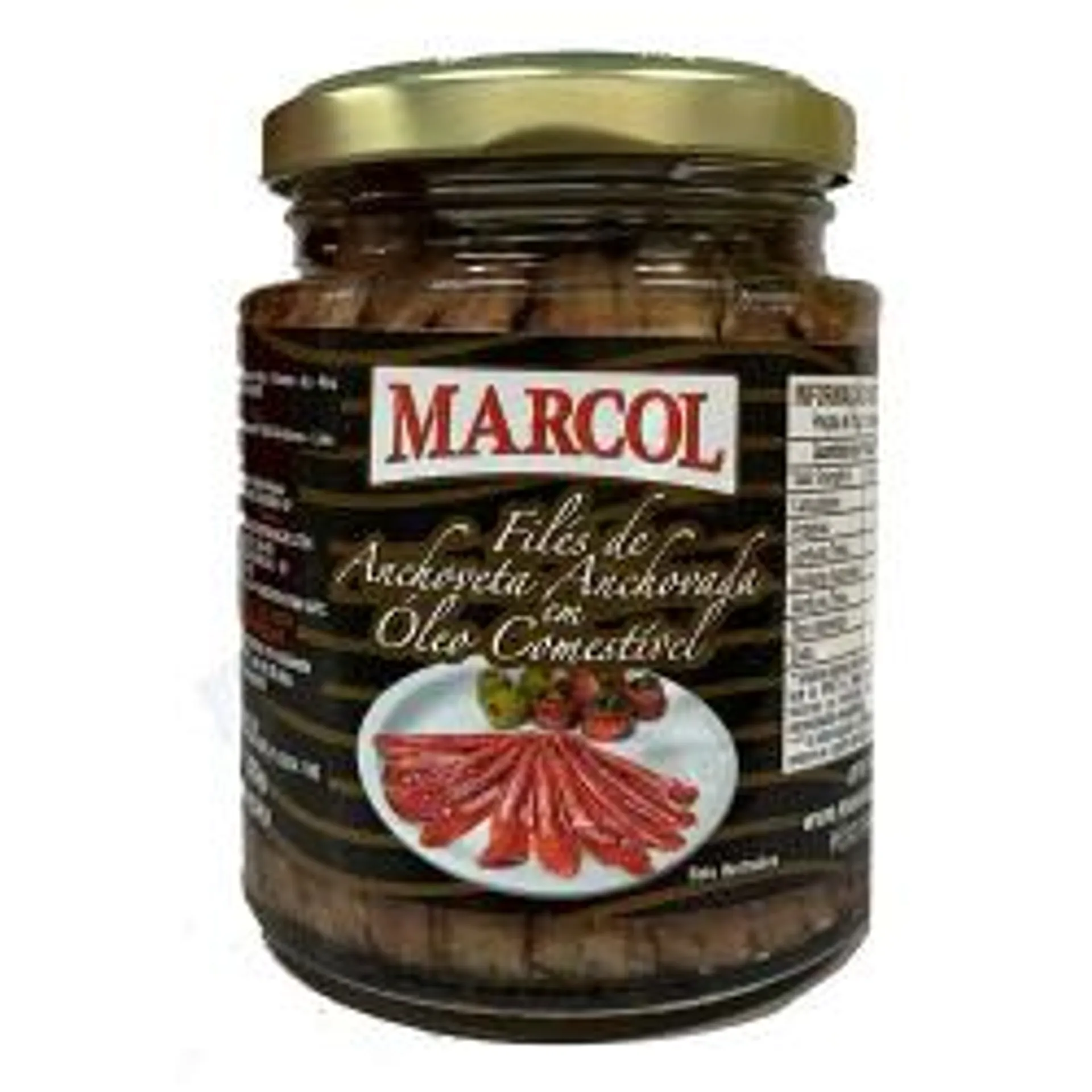 File De Anchoita Marcol 90g Em Oleo Anchovada