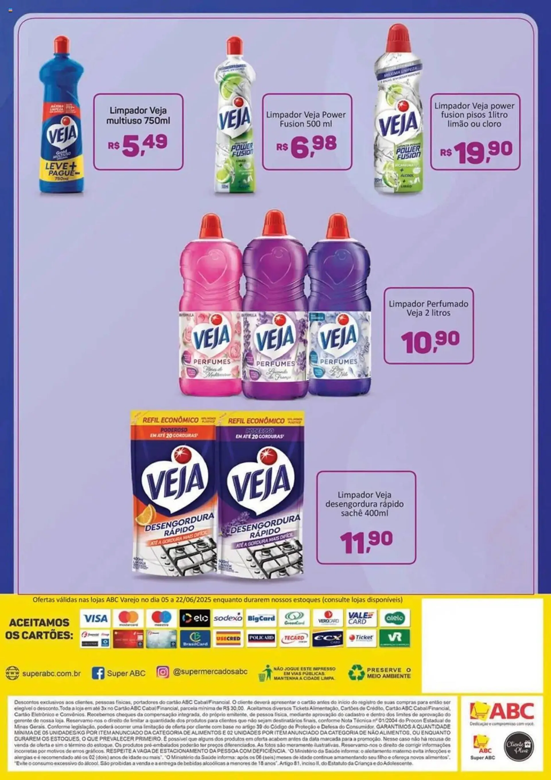 Encarte de Catálogo Supermercados ABC 5 de junho até 23 de junho 2025 - Pagina 2