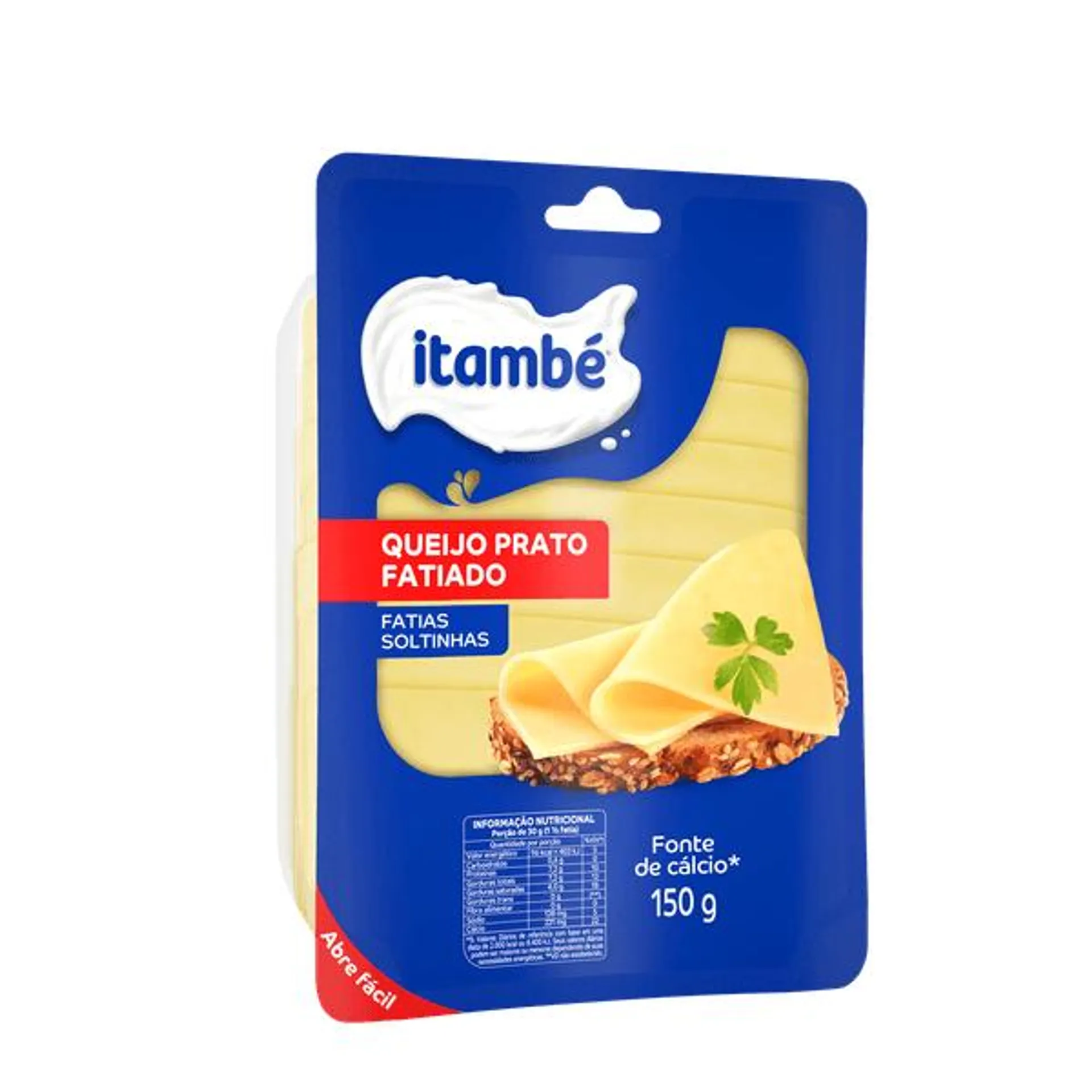 Queijo Prato Itambé Fatiado 150g