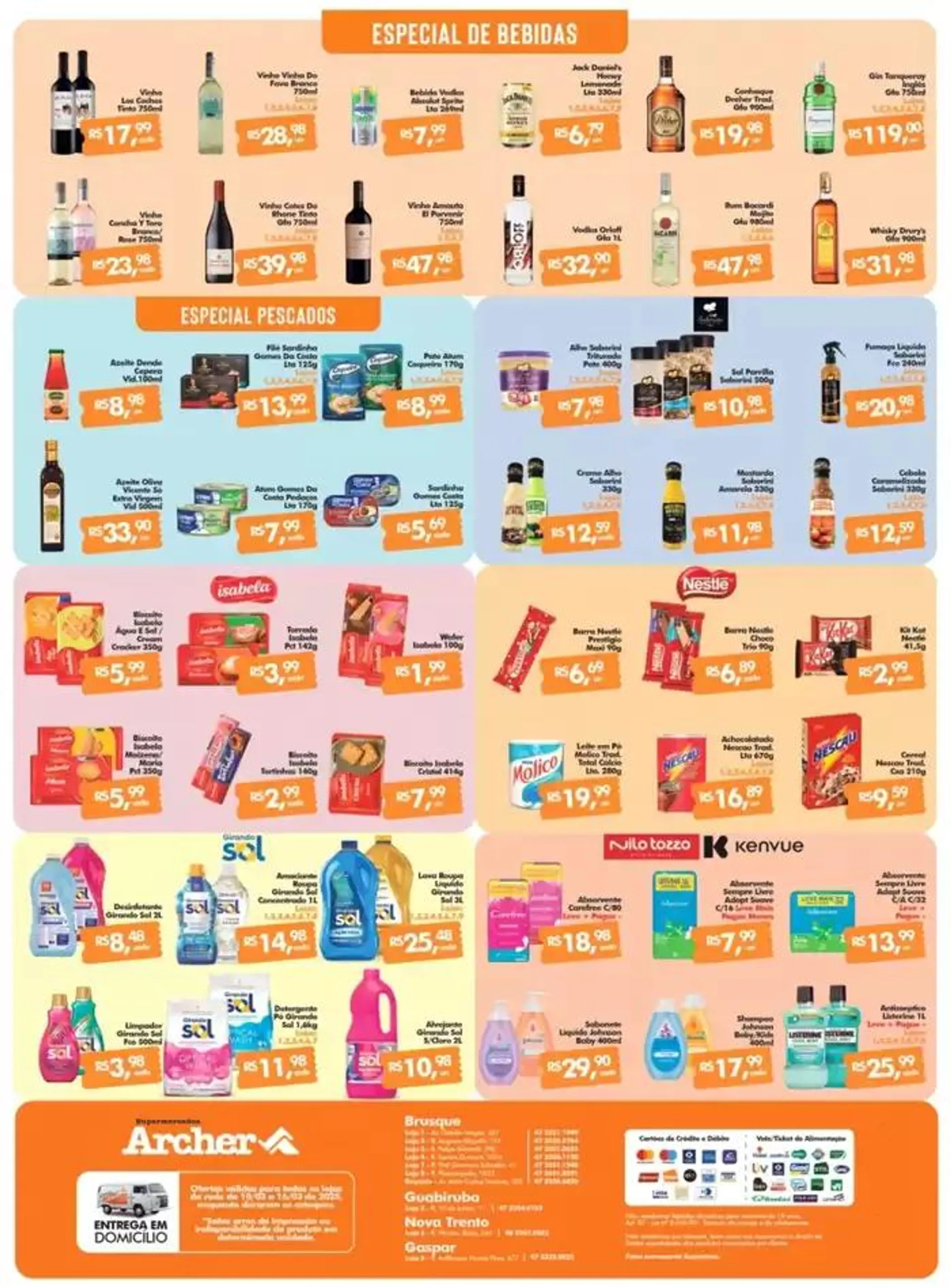Encarte de Encarte Supermercados Archer 10 de março até 16 de março 2025 - Pagina 4