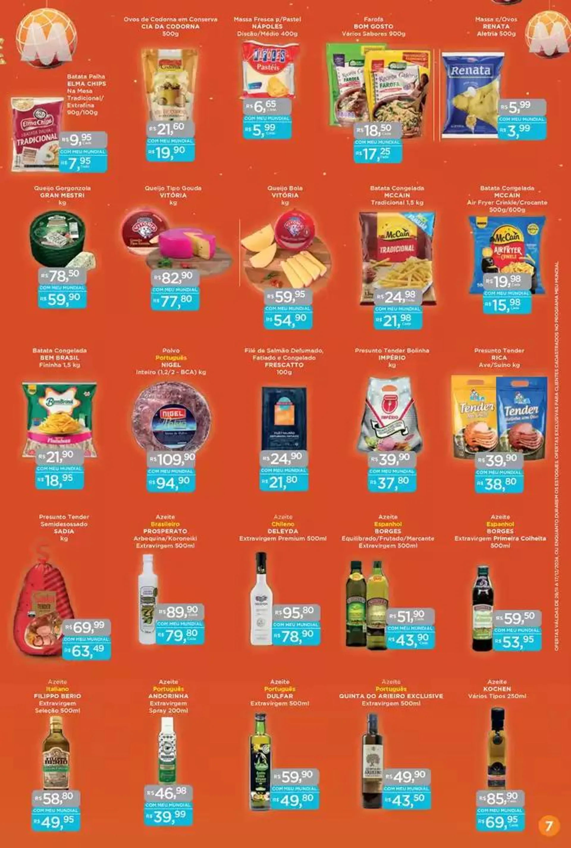 Encarte de Ofertas Supermercados Mundial 2 de dezembro até 17 de dezembro 2024 - Pagina 7