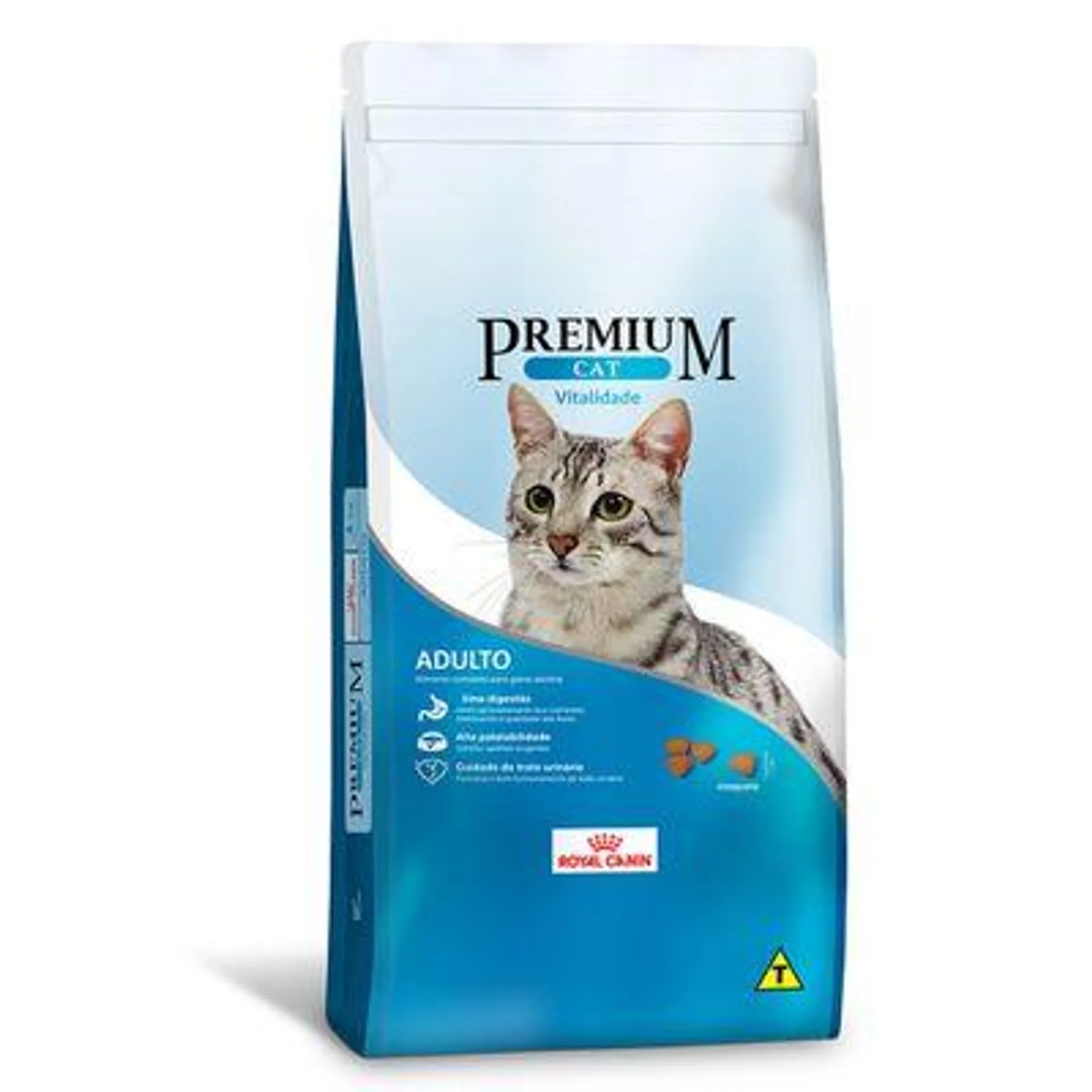 Ração Royal Canin Gatos Adultos Premium Cat Vitalidade 10,1 kg