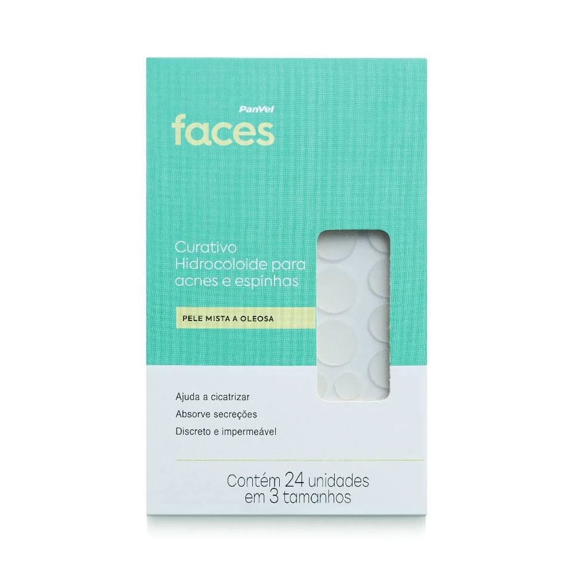 Curativo Secativo Para Acne Panvel Faces Pele Mista A Oleosa 24 Unidades