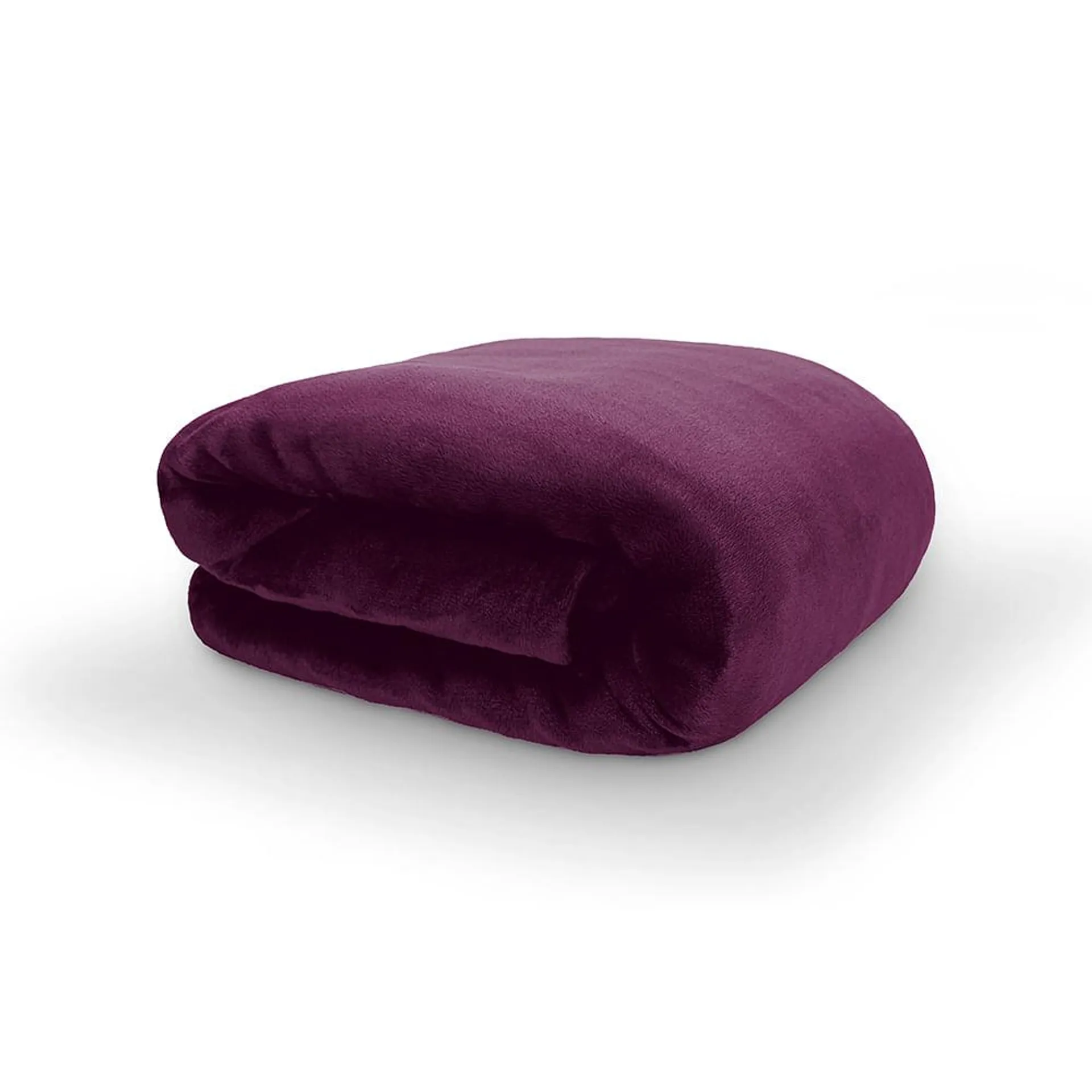 Cobertor Queen Velour 300g M2 Poliéster Beringela 220x240cm 112593934032 - Camesa