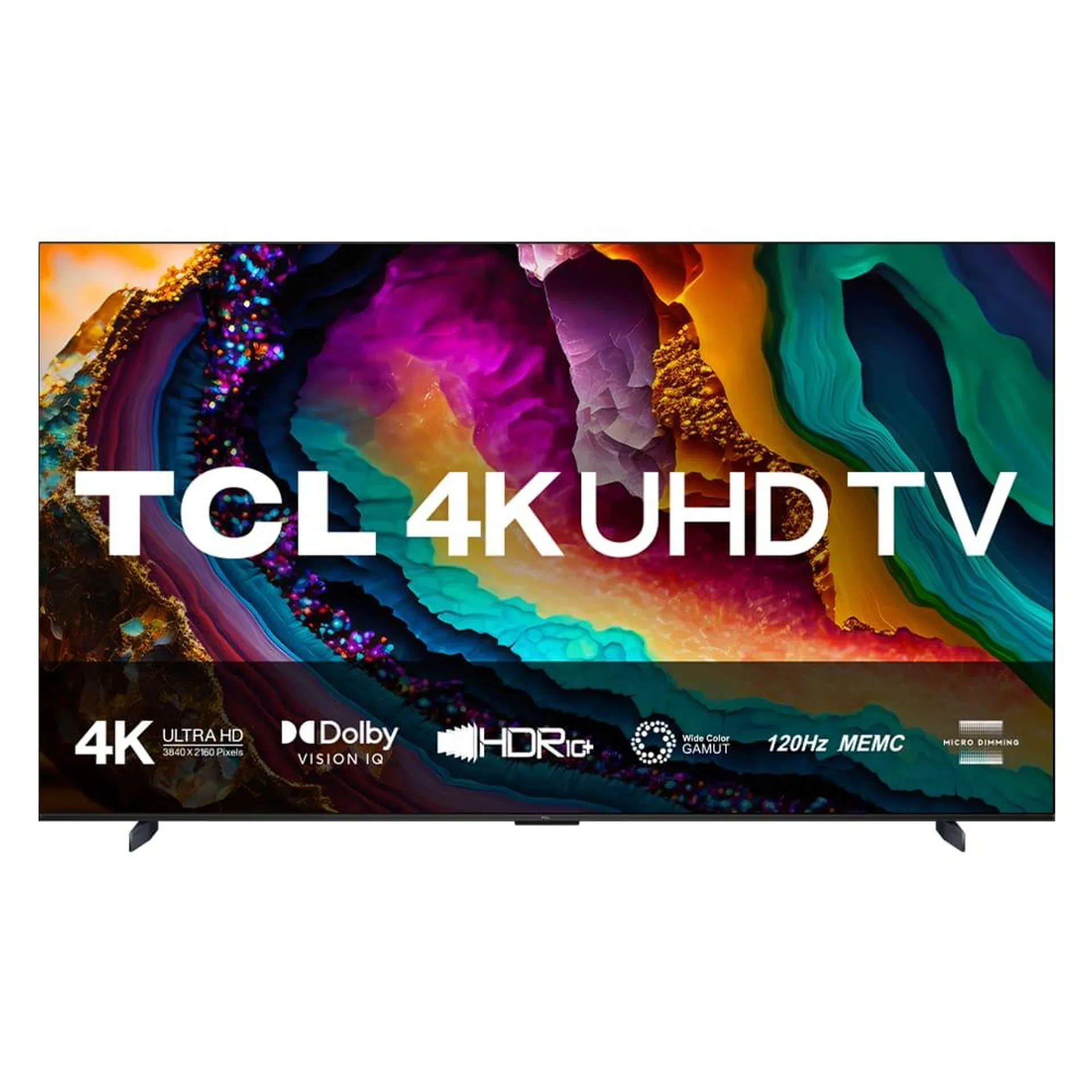 Smart TV 98” 4K UHD TCL 98P755 com Processador AIPQ GEN 3.0, Google TV, Wi-Fi, Bluetooth, Dolby Vision e Atmos