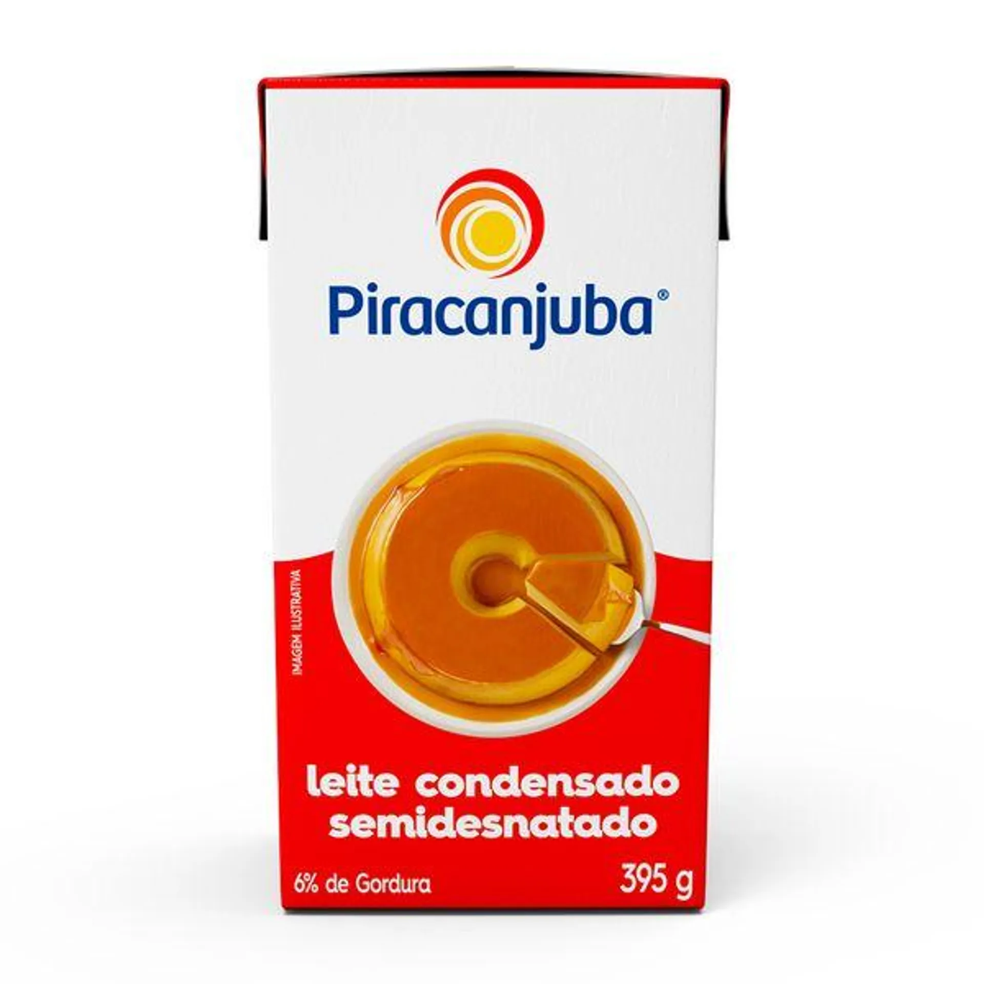 Leite Condensado Piracanjuba Semidesnatado 395g (Tetra Pak)