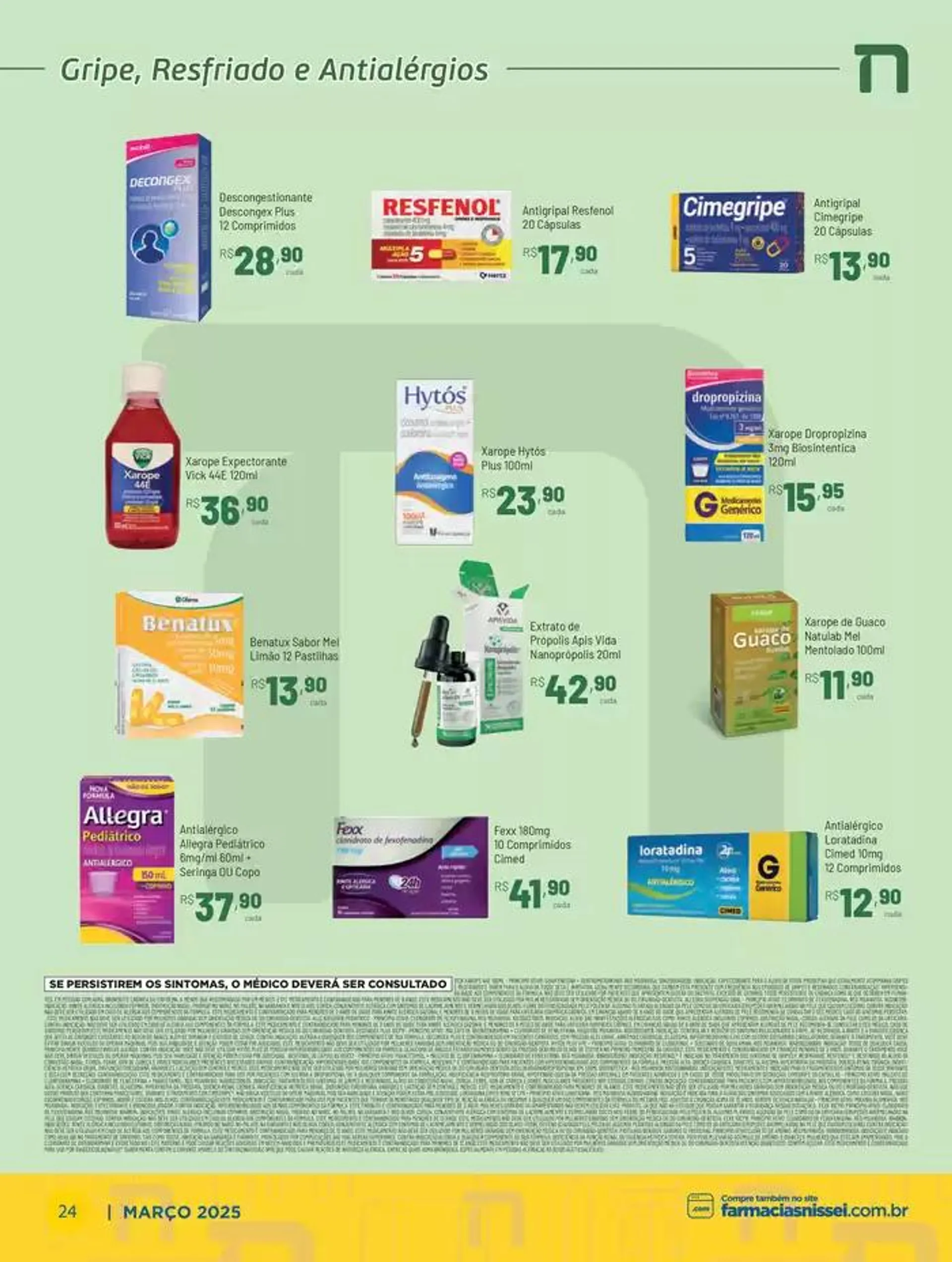 Encarte de  Preços “POR” válido para o Estado do Paraná  4 de março até 31 de março 2025 - Pagina 24