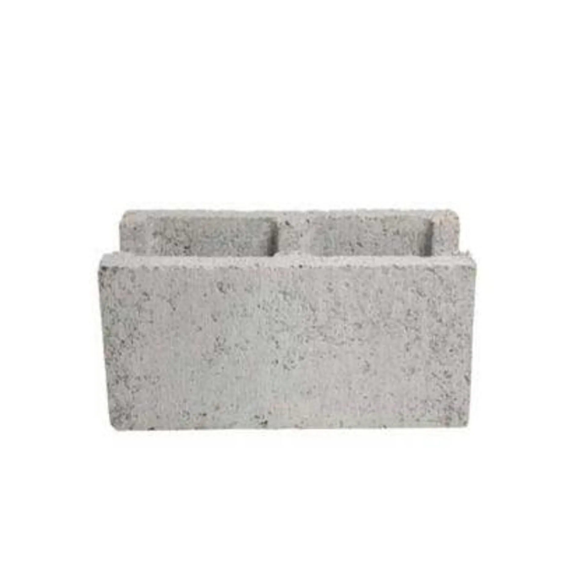 Canaleta Concreto Liso Cinza 19x19x39cm JCR Blocos