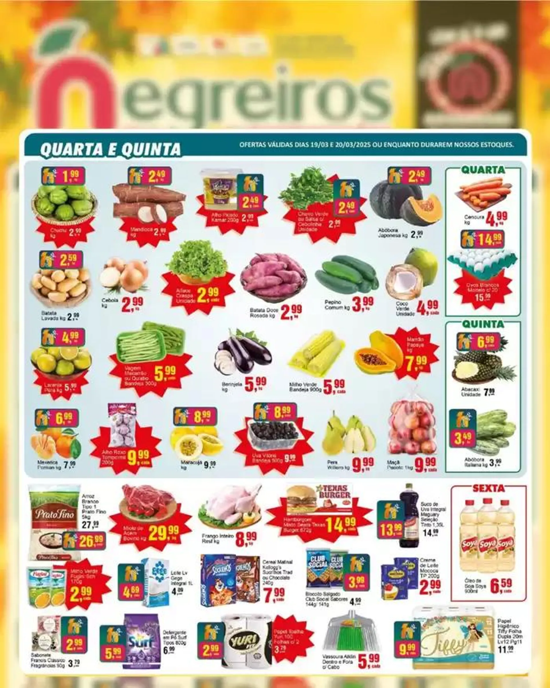 Encarte de Encarte Negreiros Supermercados 19 de março até 21 de março 2025 - Pagina 4