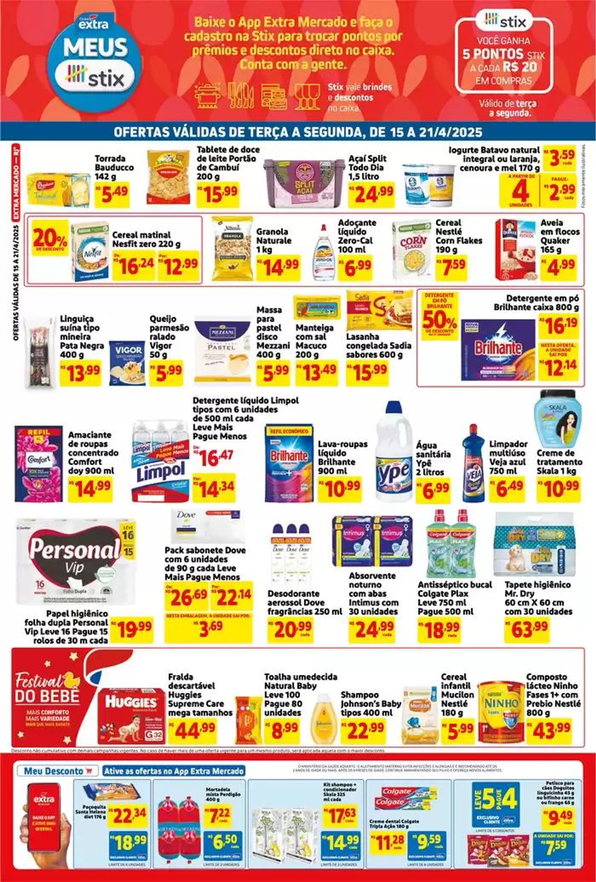 Encarte de Promoções especiais em andamento 15 de abril até 21 de abril 2025 - Pagina 2
