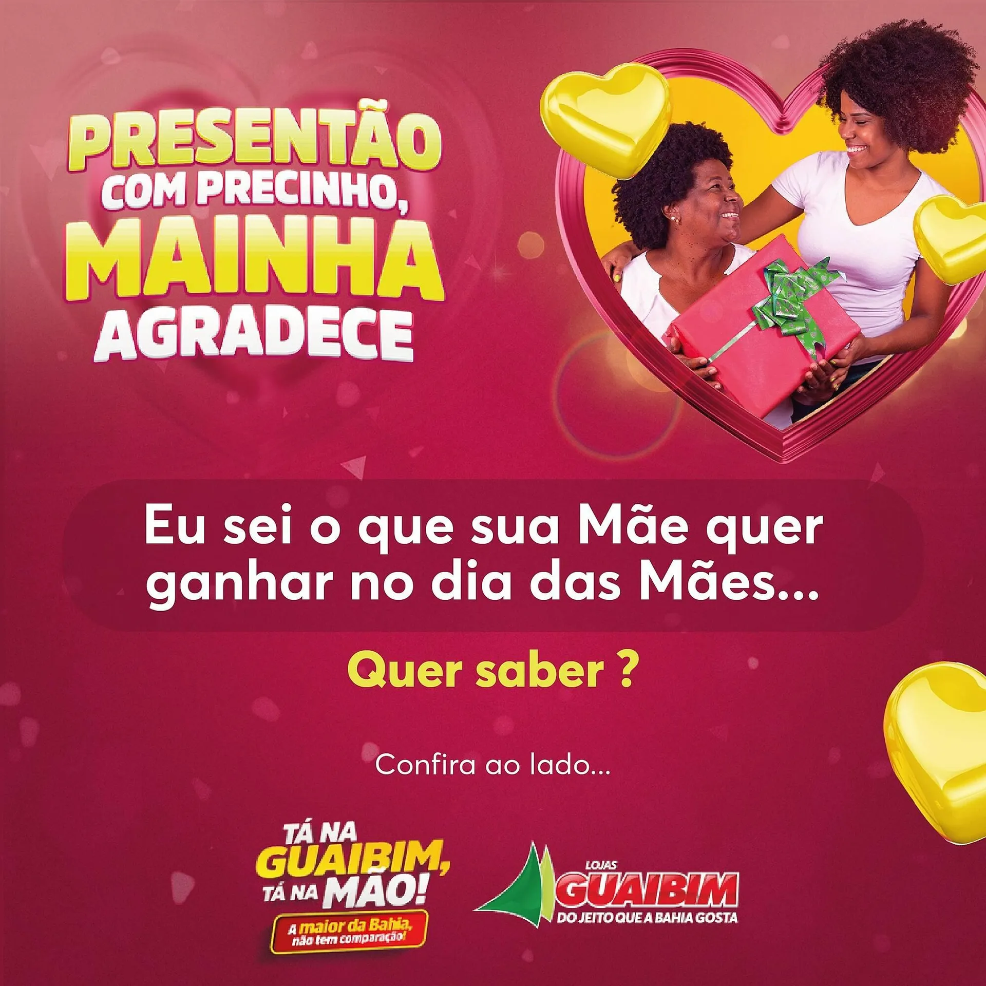 Encarte de Catálogo Lojas Guaibim 8 de maio até 12 de maio 2025 - Pagina 1