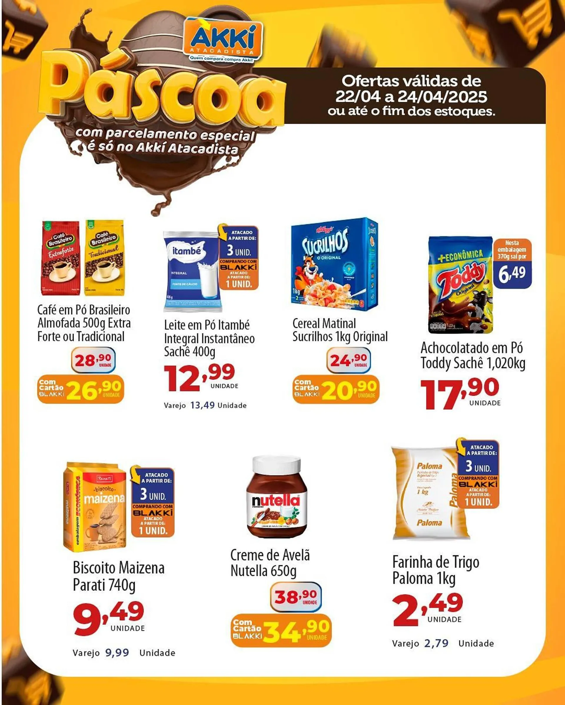 Encarte de Catálogo Akki Atacadista 21 de abril até 24 de abril 2025 - Pagina 4