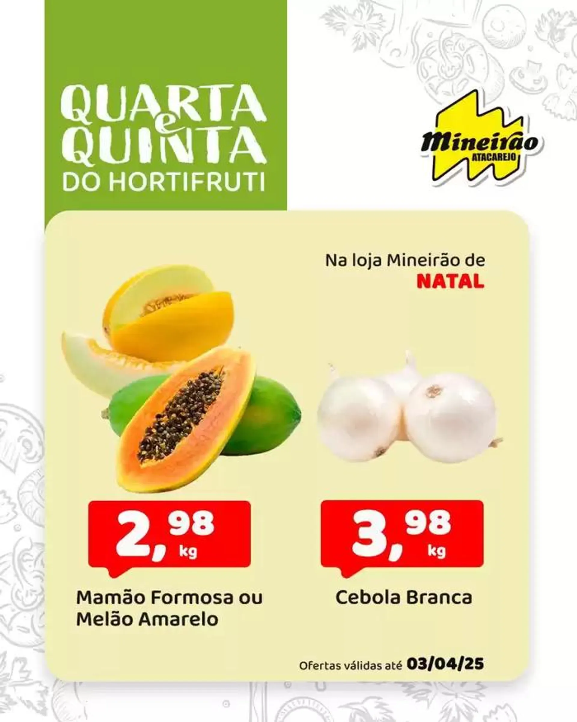 Encarte de Encarte Mineirão Atacarejo 2 de abril até 3 de abril 2025 - Pagina 4
