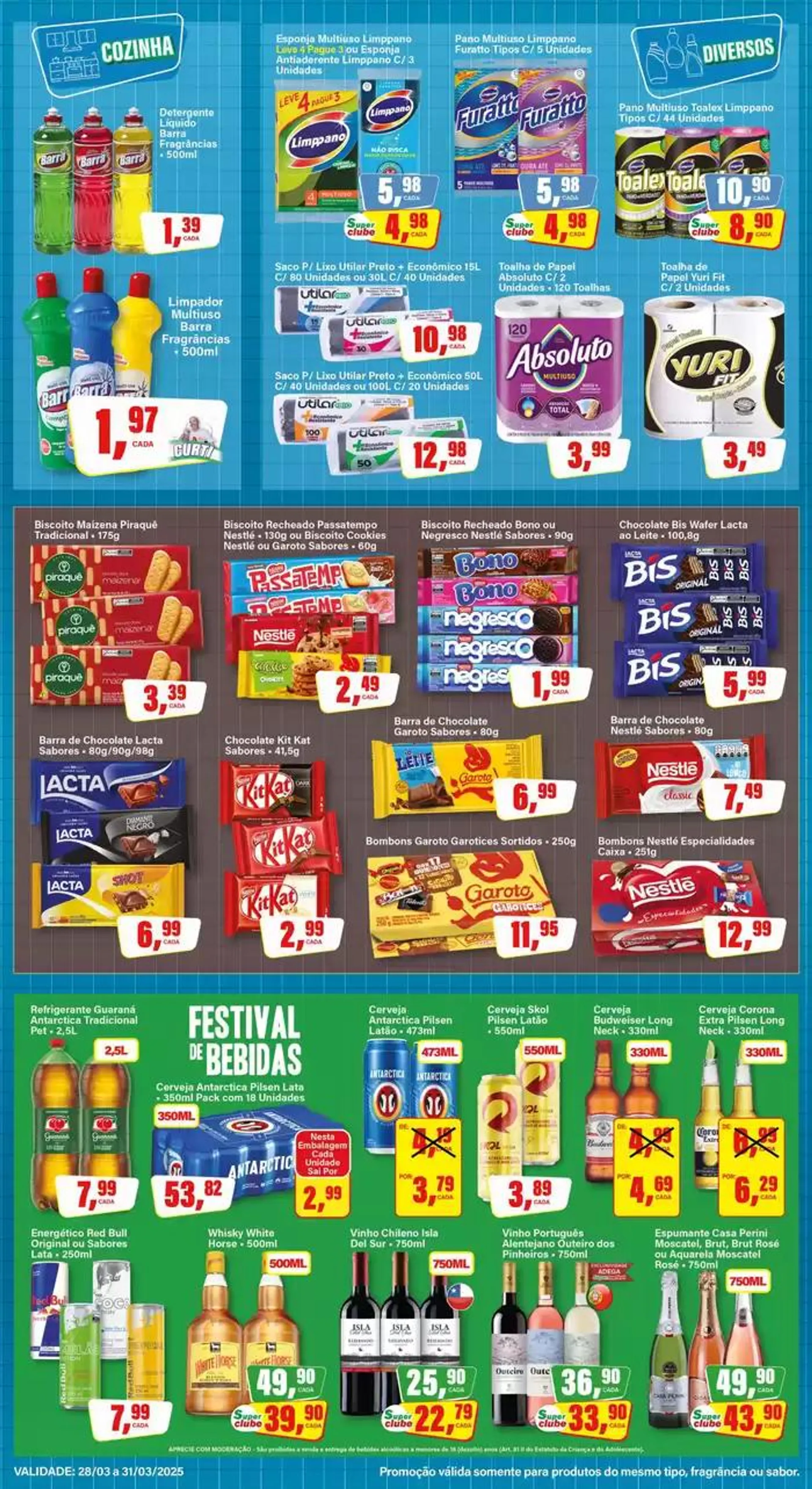 Encarte de Encarte Rede Supermarket 28 de março até 31 de março 2025 - Pagina 3