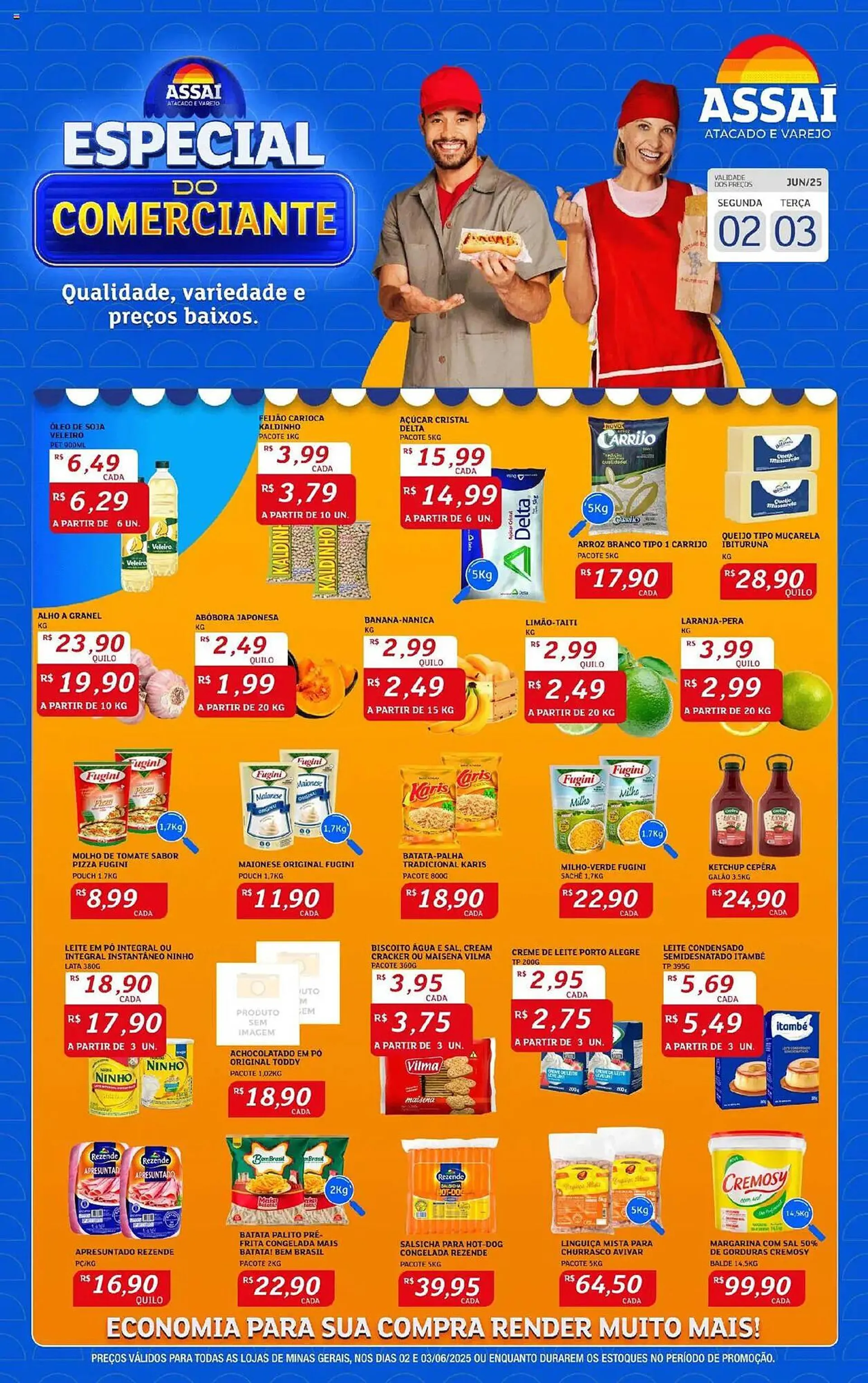 Encarte de Catálogo Assaí Atacadista 2 de junho até 3 de junho 2025 - Pagina 1