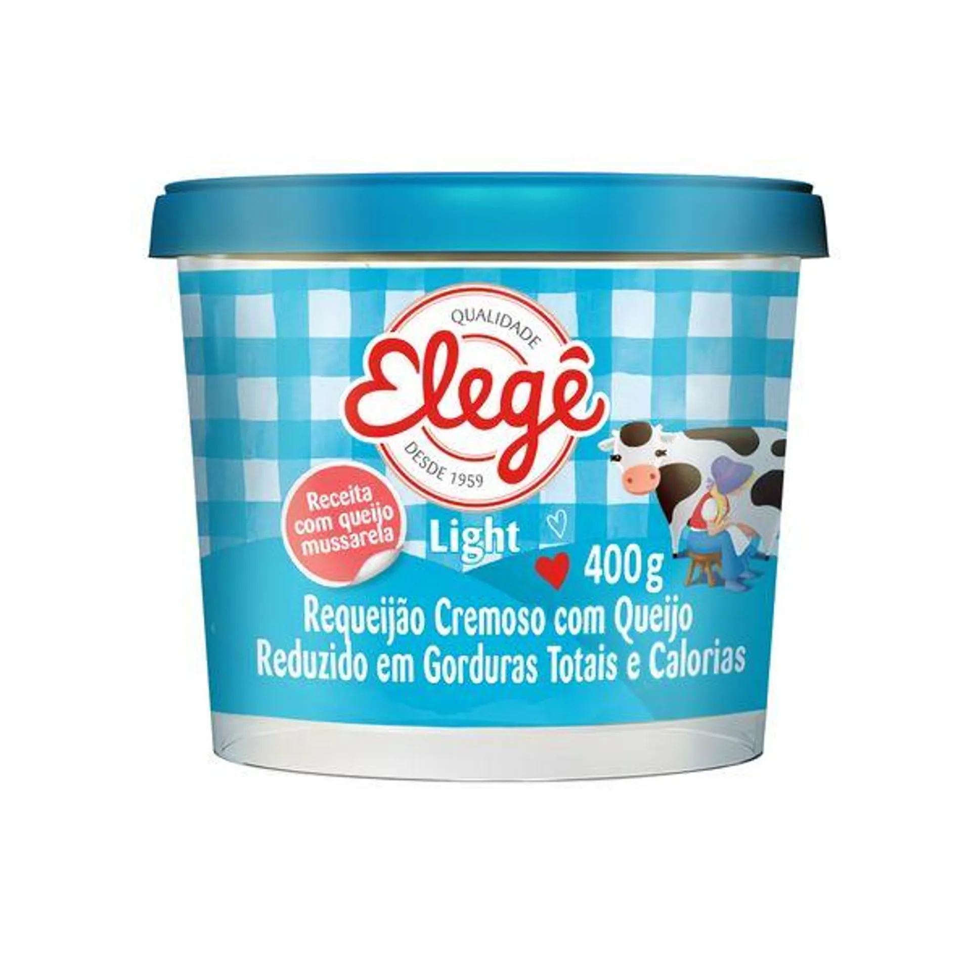 Requeijao Elege Light 400G