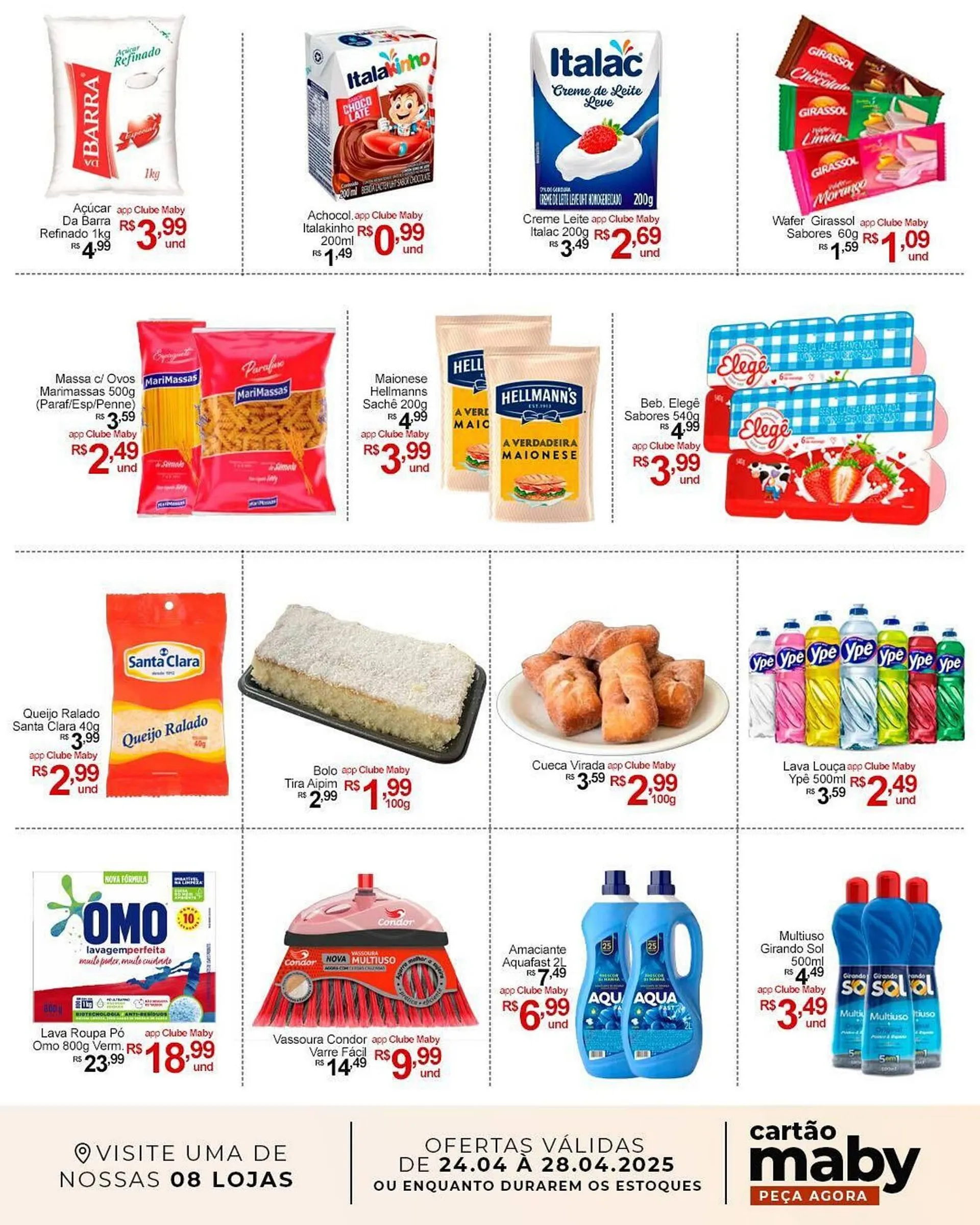 Encarte de Catálogo Maby Supermercados 24 de abril até 28 de abril 2025 - Pagina 2