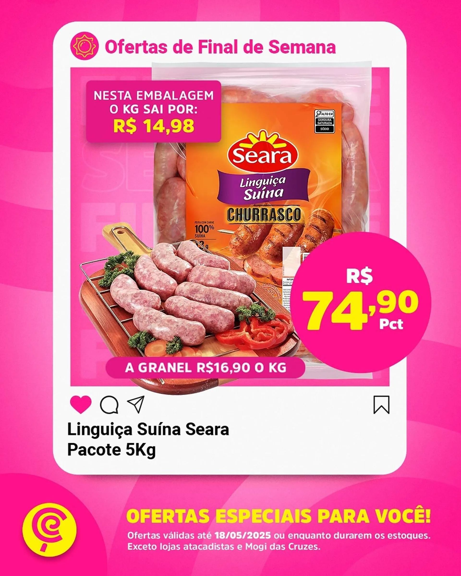 Encarte de Catálogo Comercial Esperança 17 de maio até 18 de maio 2025 - Pagina 4