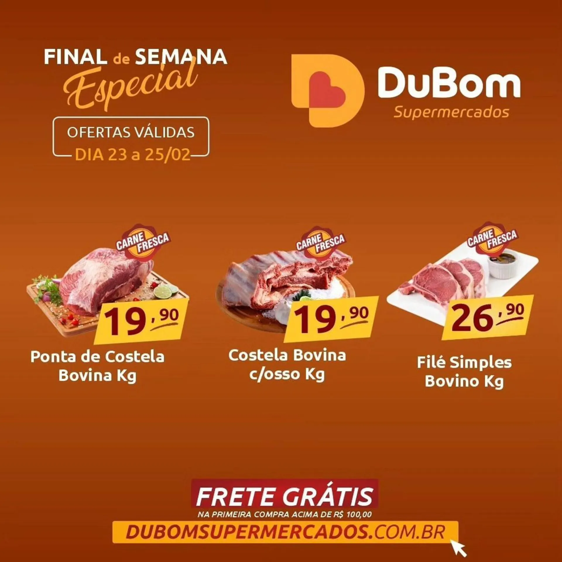 Encarte de Catálogo Dubom Supermercados 23 de fevereiro até 28 de fevereiro 2024 - Pagina 