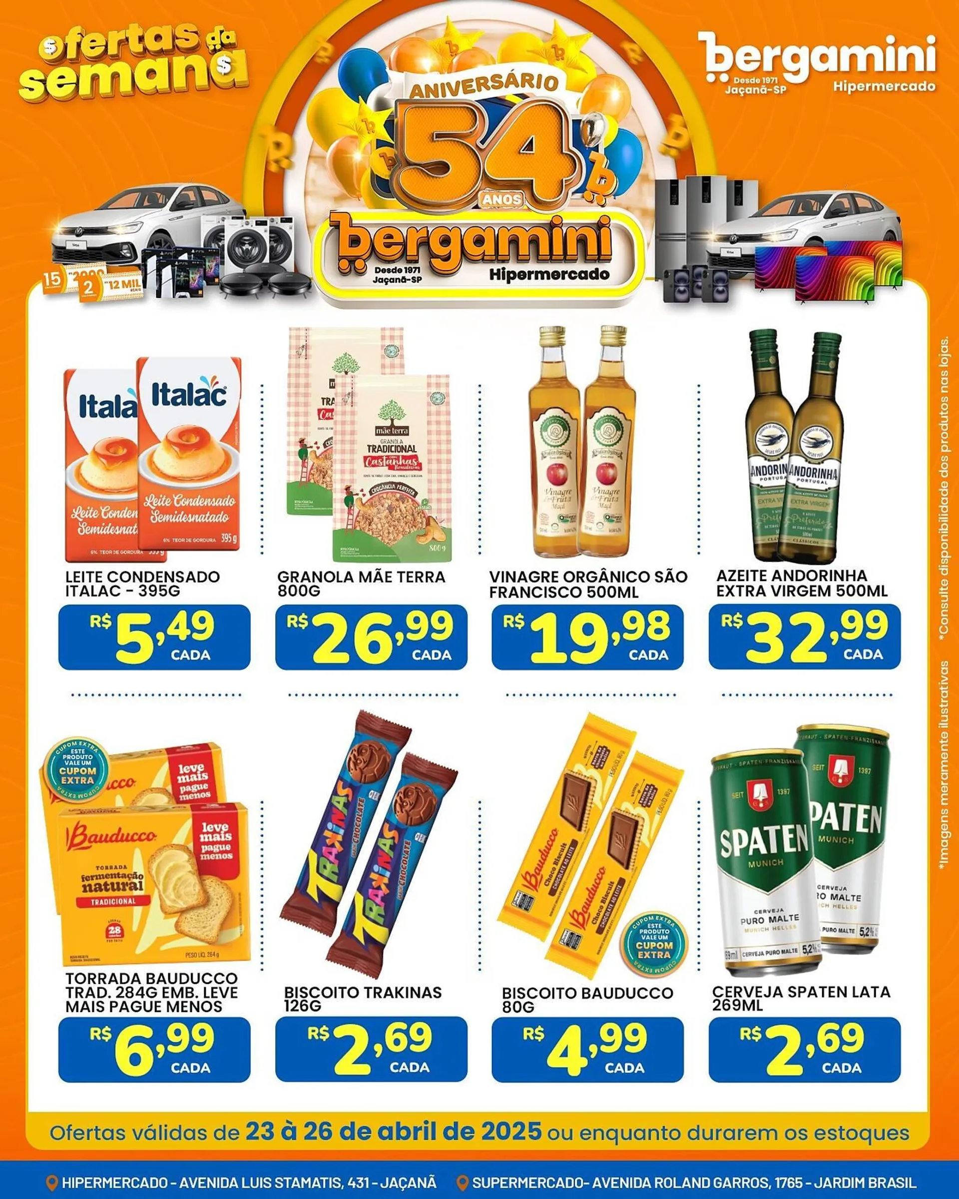 Encarte de Catálogo Supermercado Bergamini 23 de abril até 26 de abril 2025 - Pagina 3