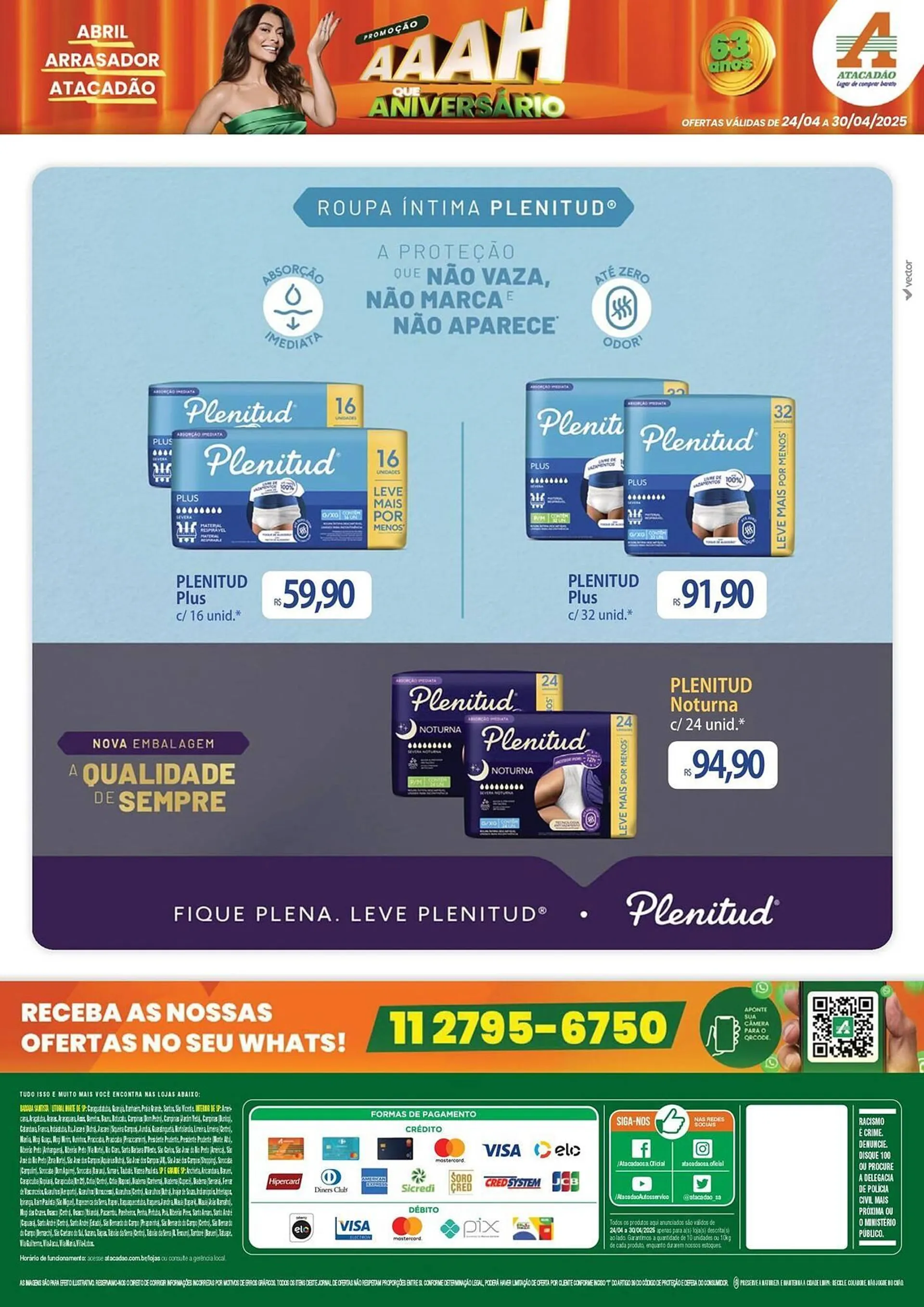 Encarte de Catálogo Atacadão 28 de abril até 30 de abril 2025 - Pagina 2