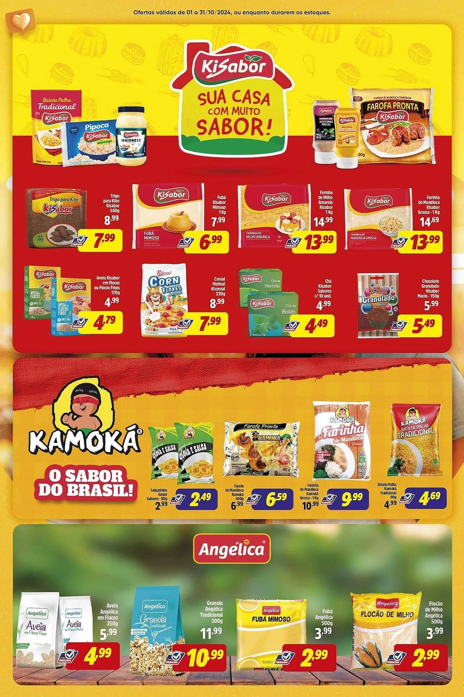 Encarte de Catálogo Supermercado Paraná 1 de outubro até 31 de outubro 2024 - Pagina 2