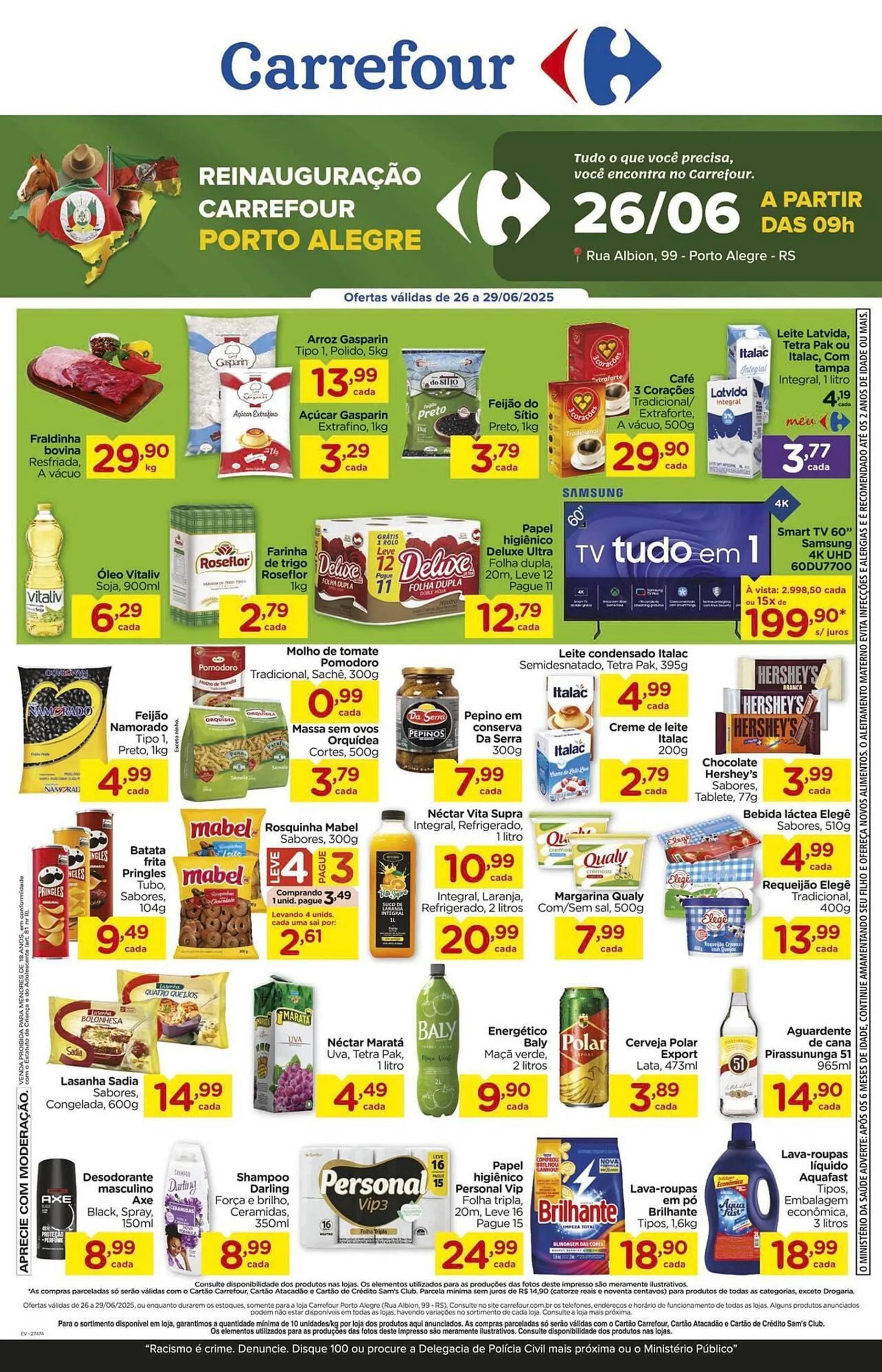 Encarte de Catálogo Carrefour 26 de junho até 29 de junho 2025 - Pagina 1