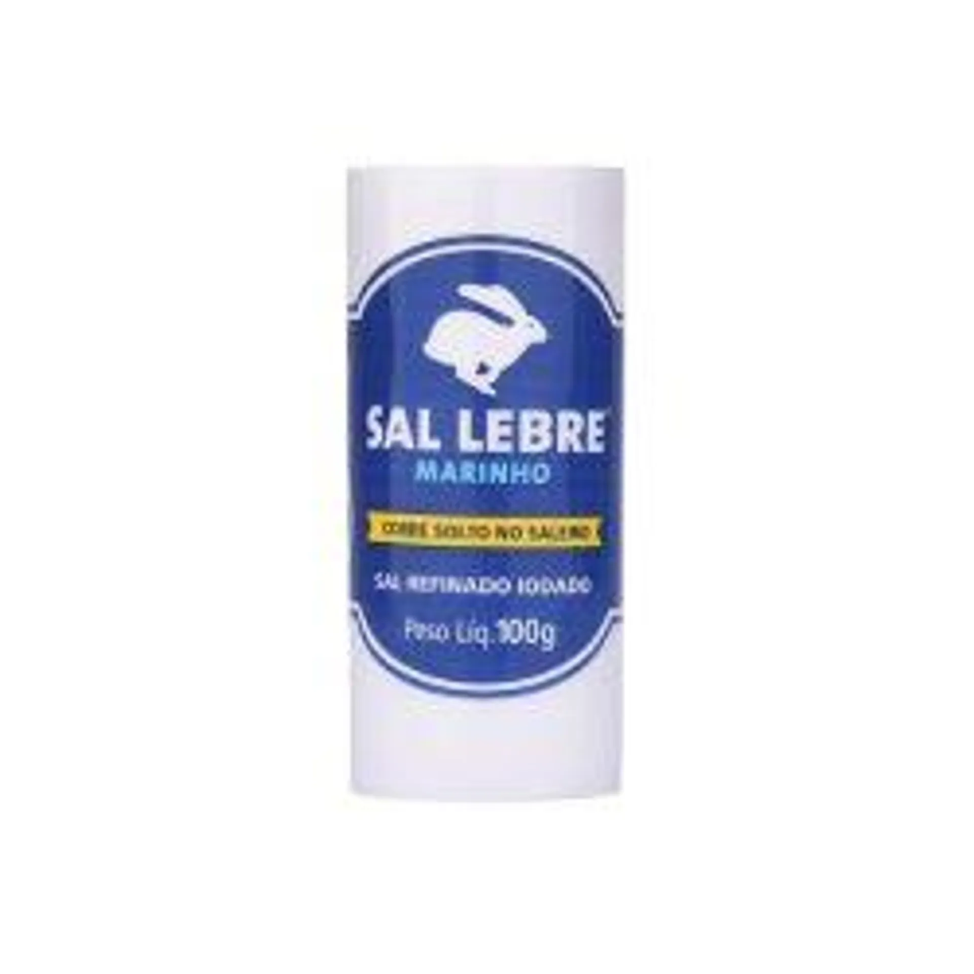 Saleiro C/sal Marinho Refinado Lebre 100g