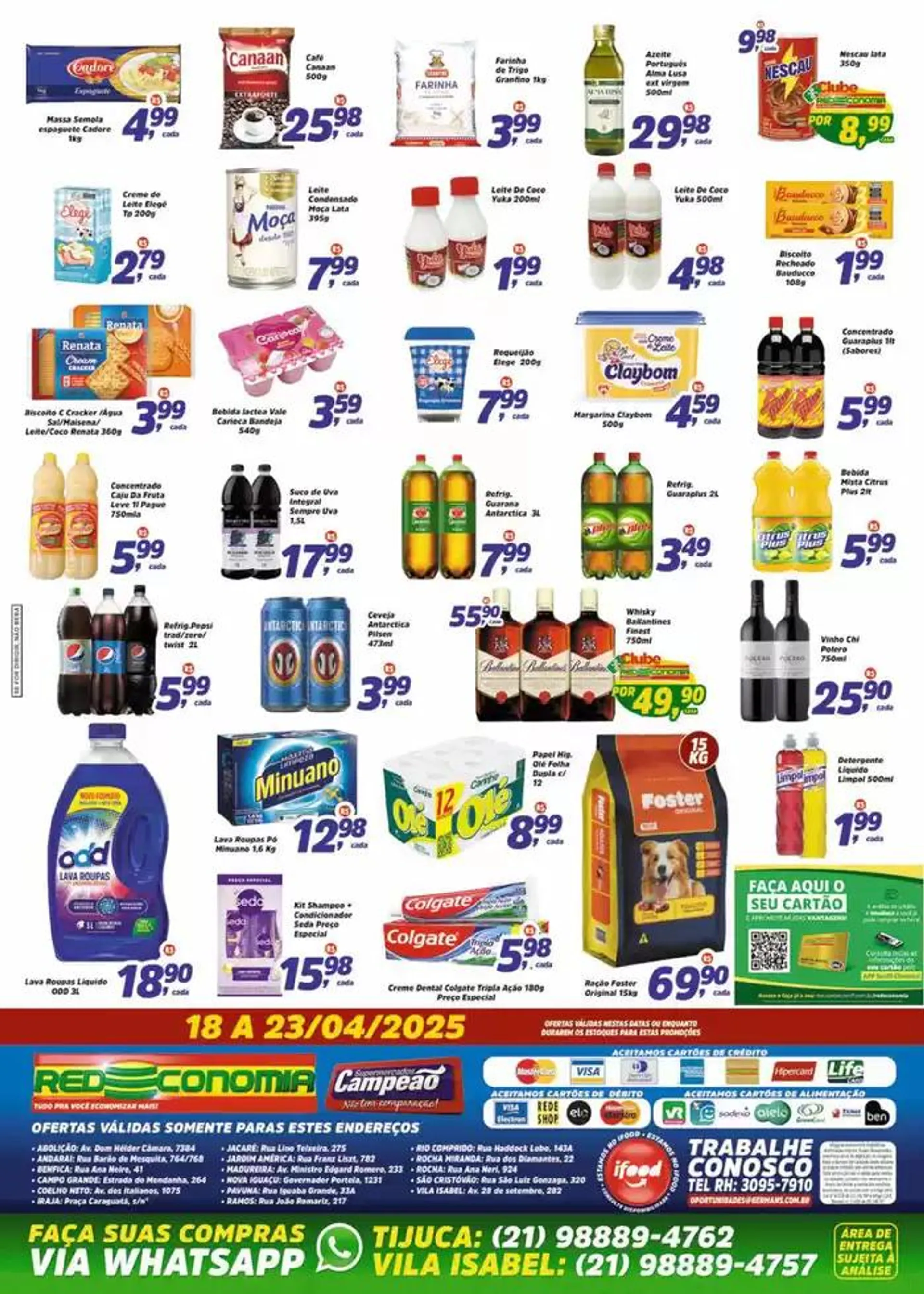 Encarte de Ofertas Supermercados Campeão 18 de abril até 23 de abril 2025 - Pagina 2