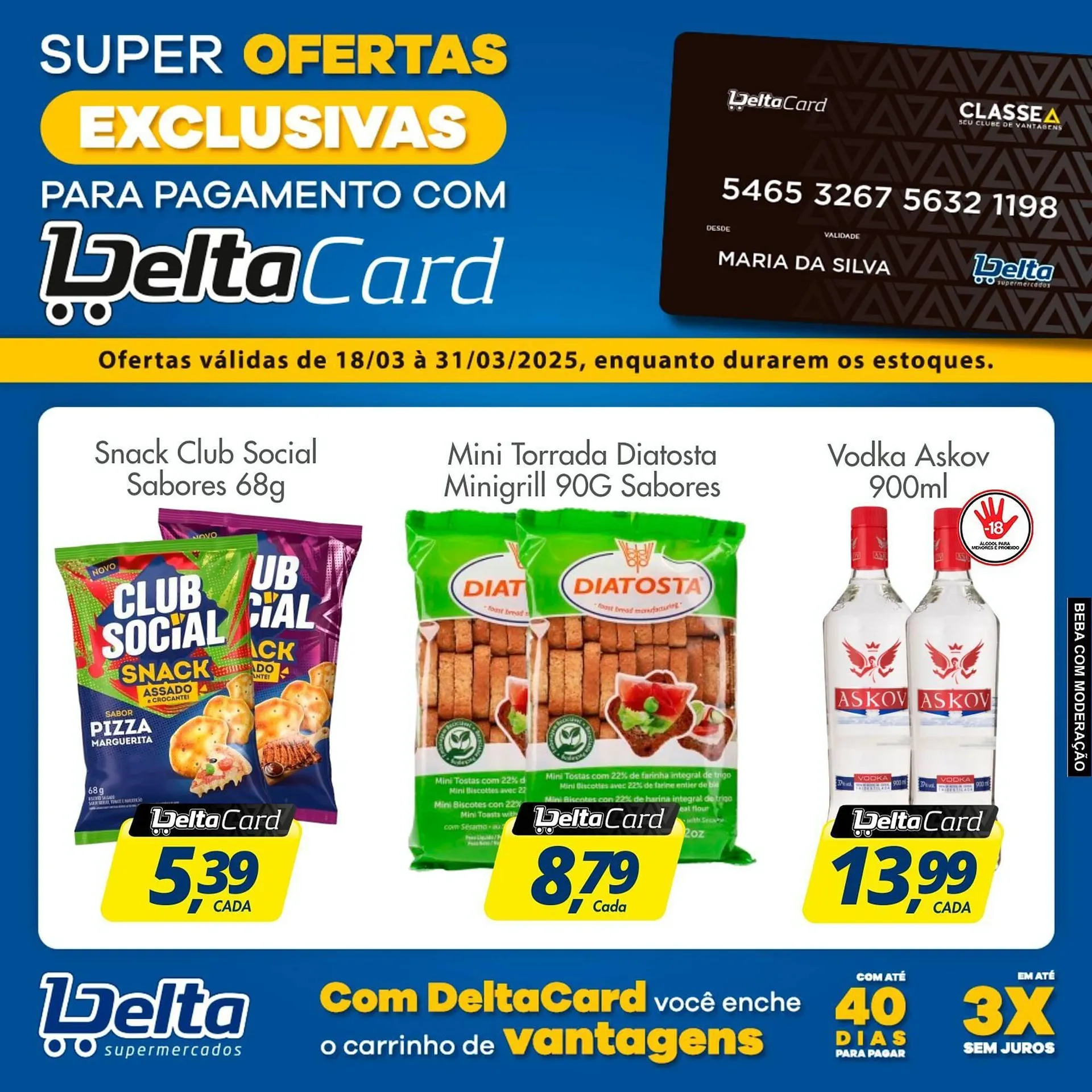 Encarte de Catálogo Delta Supermercados 18 de março até 31 de março 2025 - Pagina 3