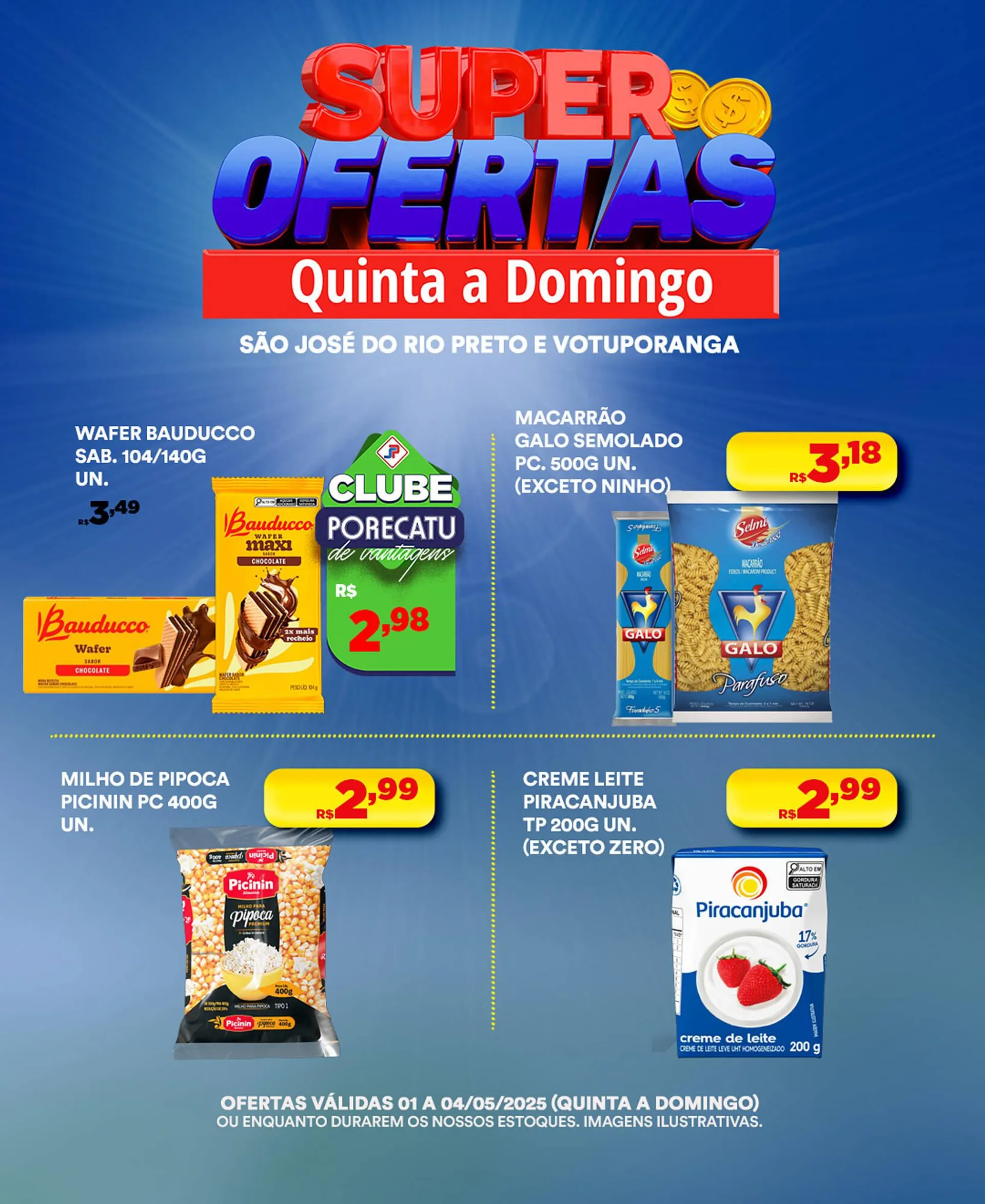 Encarte de Catálogo Supermercado Porecatu 1 de maio até 4 de maio 2025 - Pagina 4