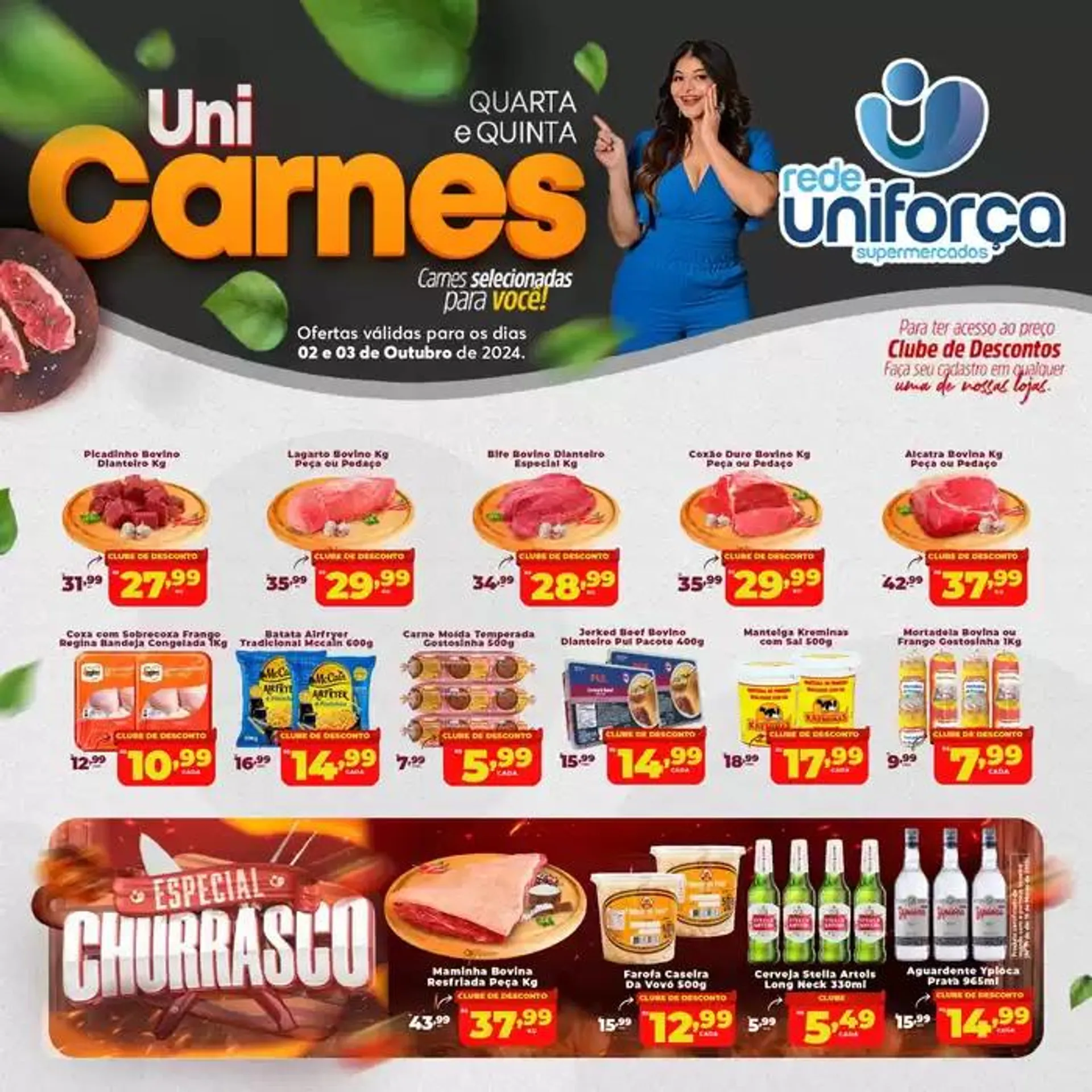 Encarte de Uni Carnes 2 de outubro até 3 de outubro 2024 - Pagina 2