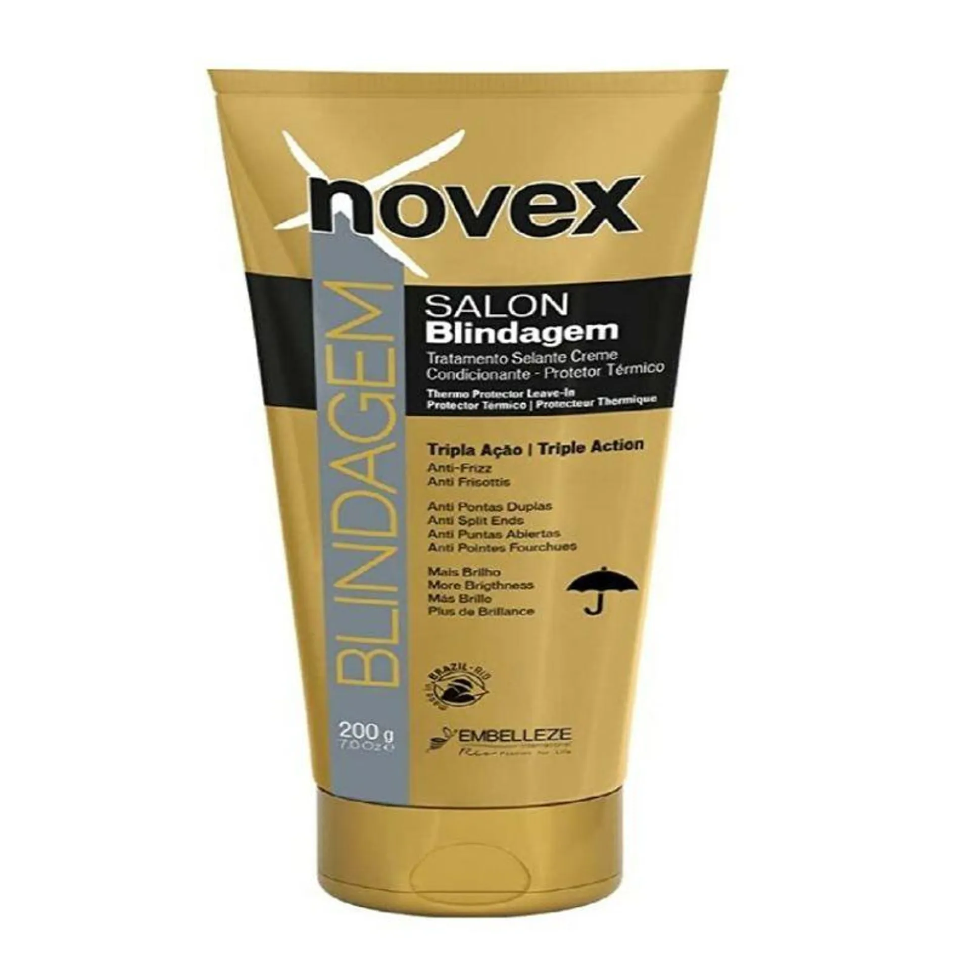 Creme De Tratamento Novex Salon Blindagem 200g