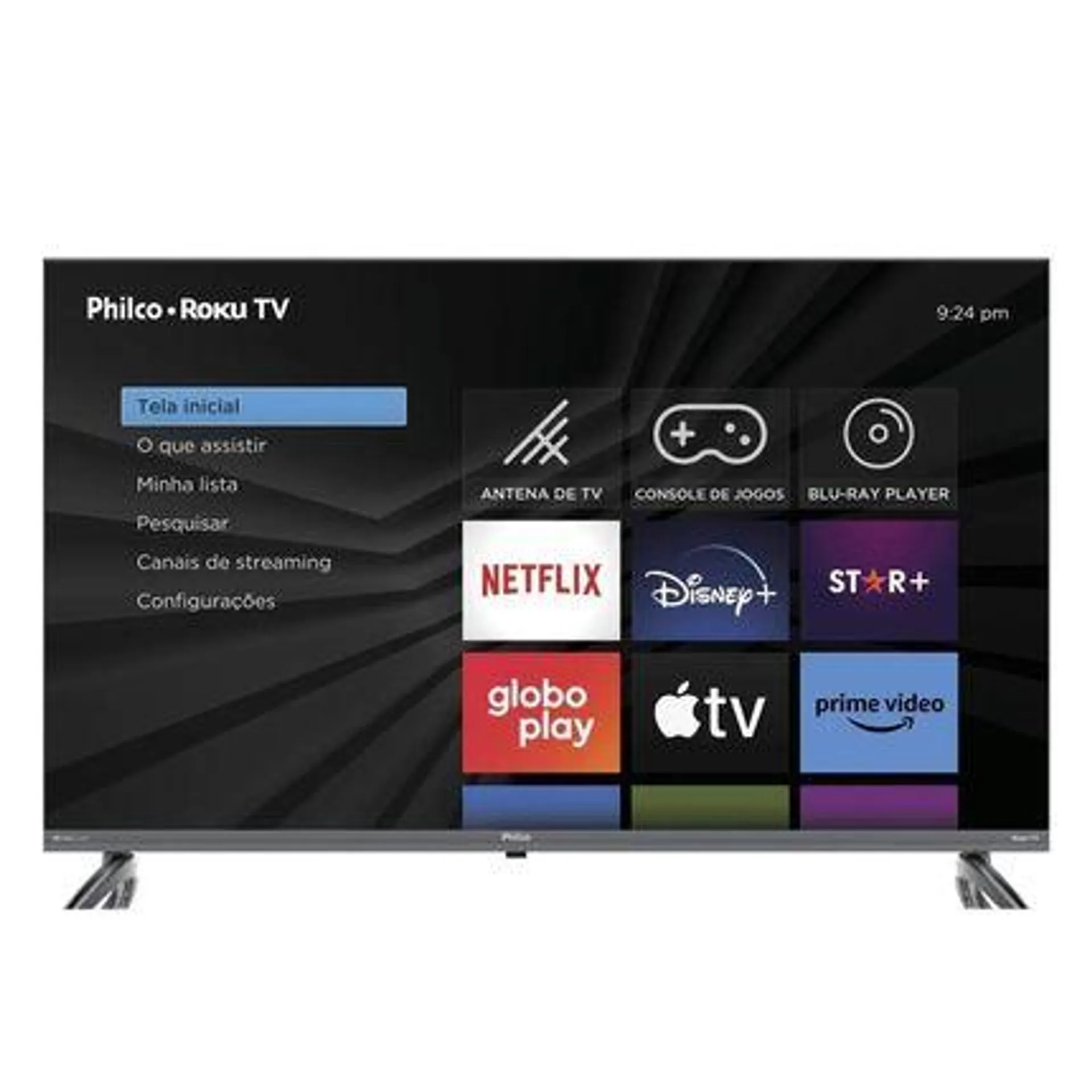 Smart TV Philco 40" LED PTV40E3ERSGB Roku TV Dolby Audio