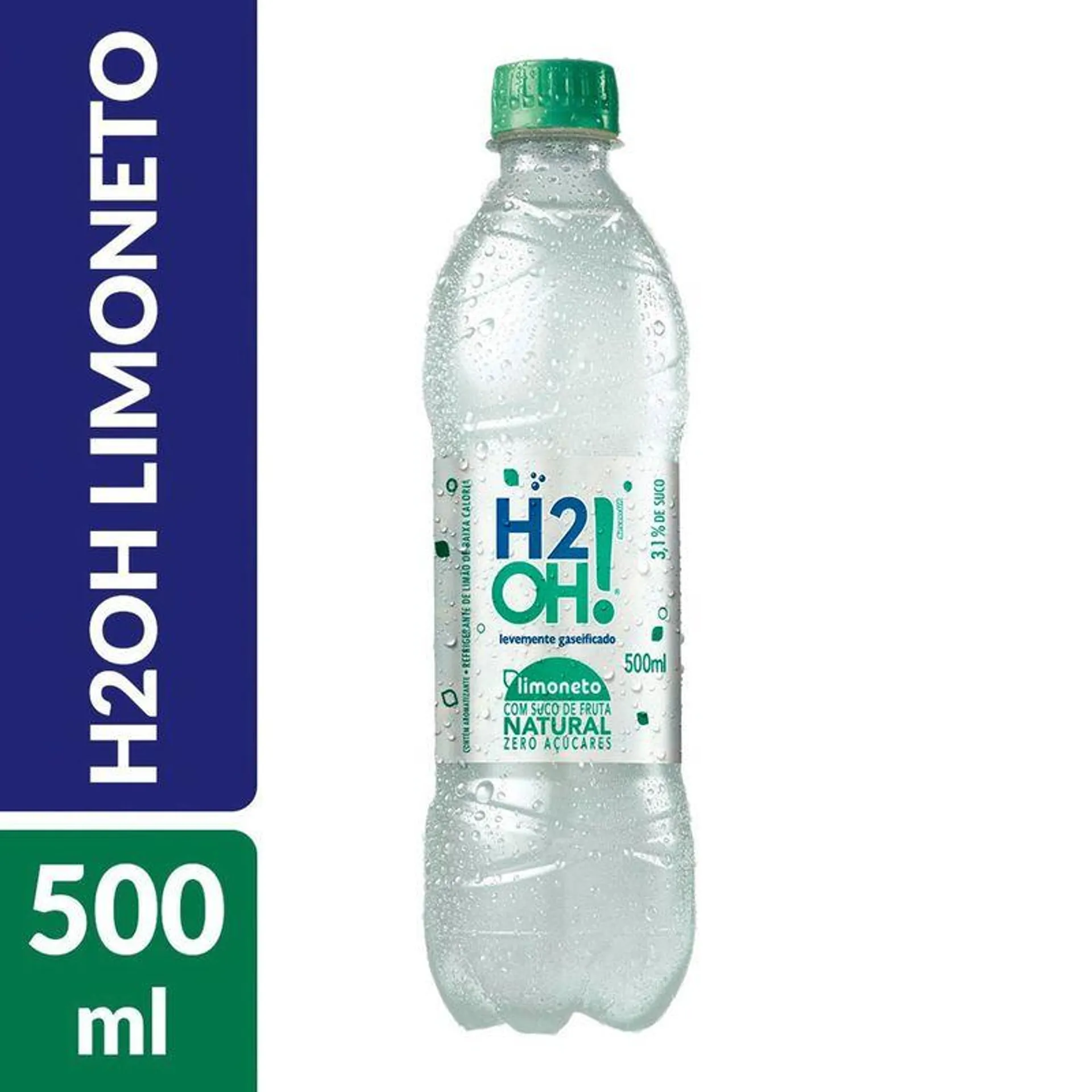 Refrigerante H2Oh c/ Gás Limoneto Pet 500ml