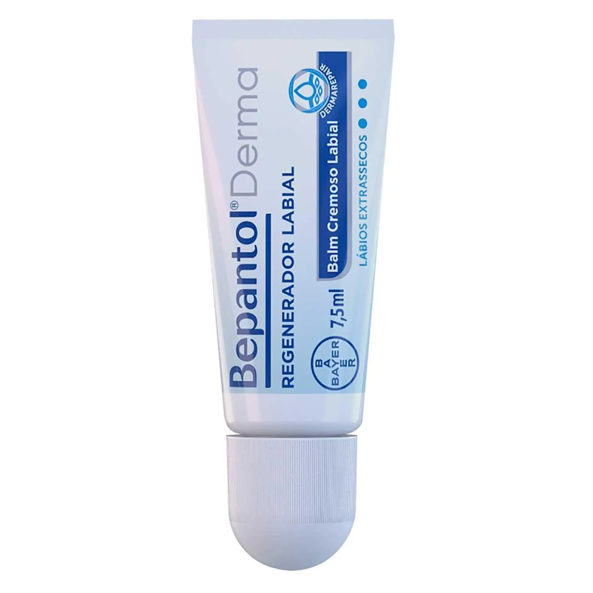 Bepantol Derma Hidratante Regenerador Labial 7,5ml, Balm Cremoso Labial