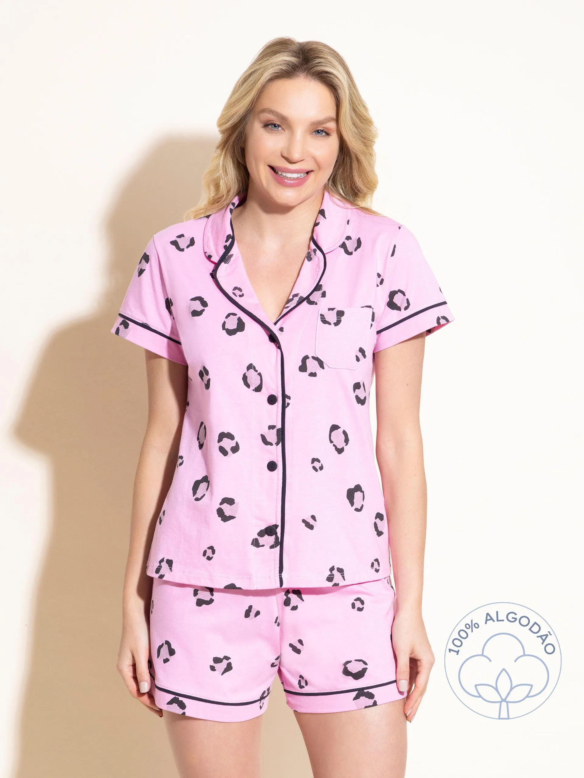 Short Doll Manga Curta Rose Skin