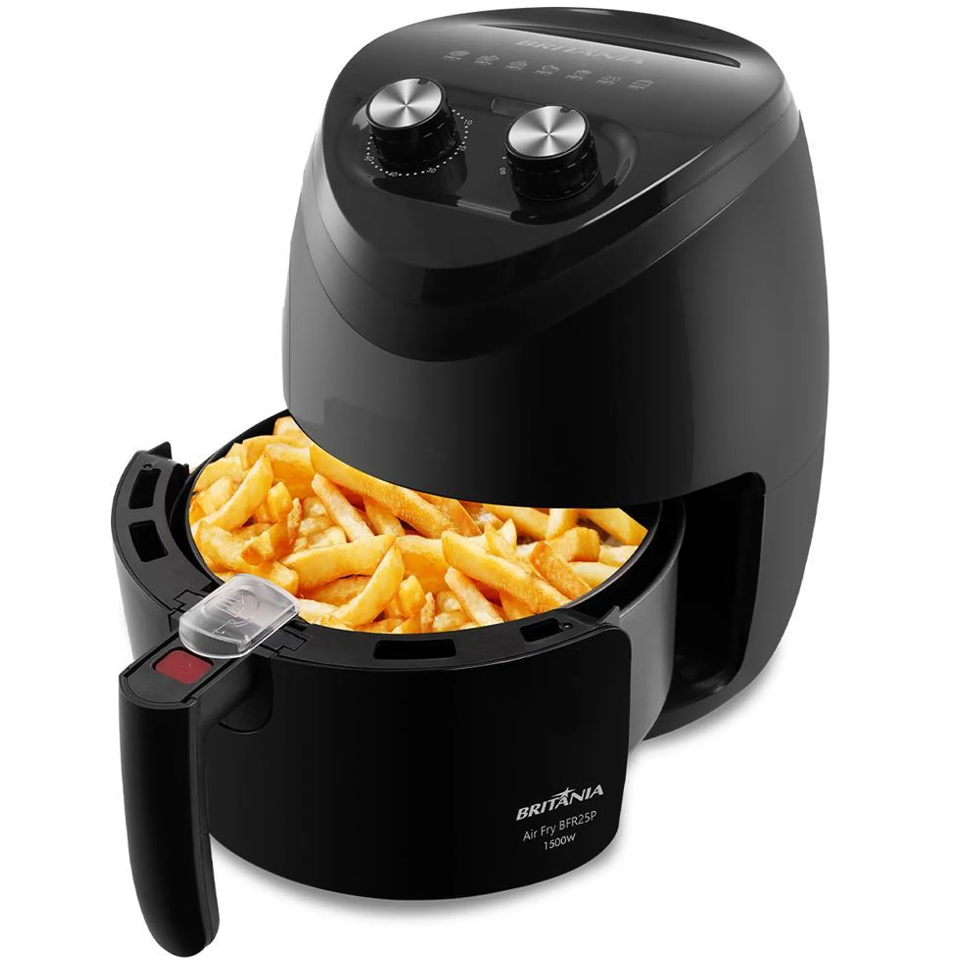 Fritadeira Air Fryer 4L Britânia BFR25 Preta 127V