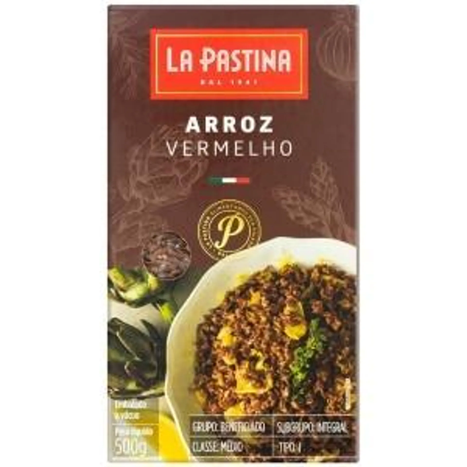 Arroz Italiano La Pastina Vermelho 500g