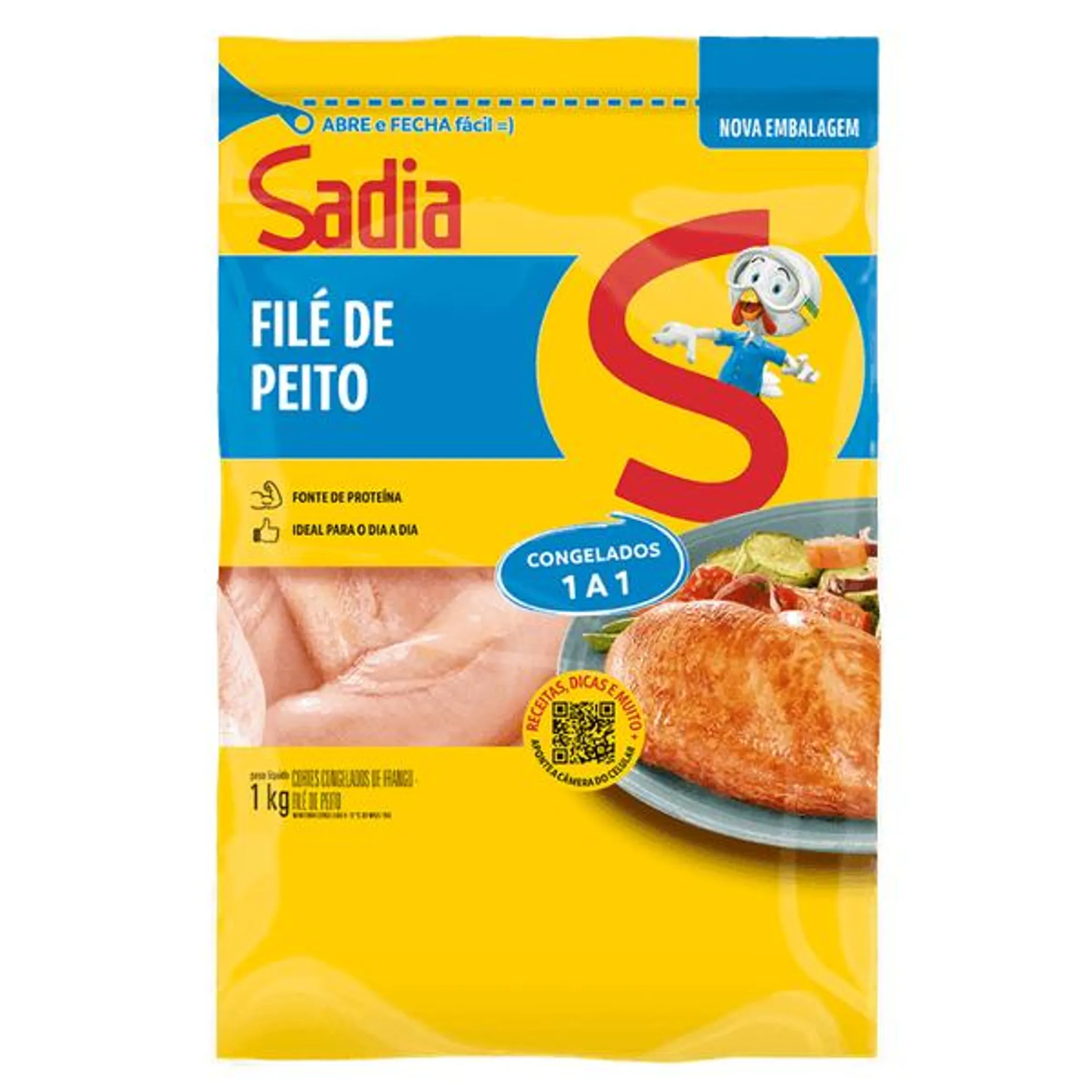 Filé de Peito de Frango Sadia 1kg