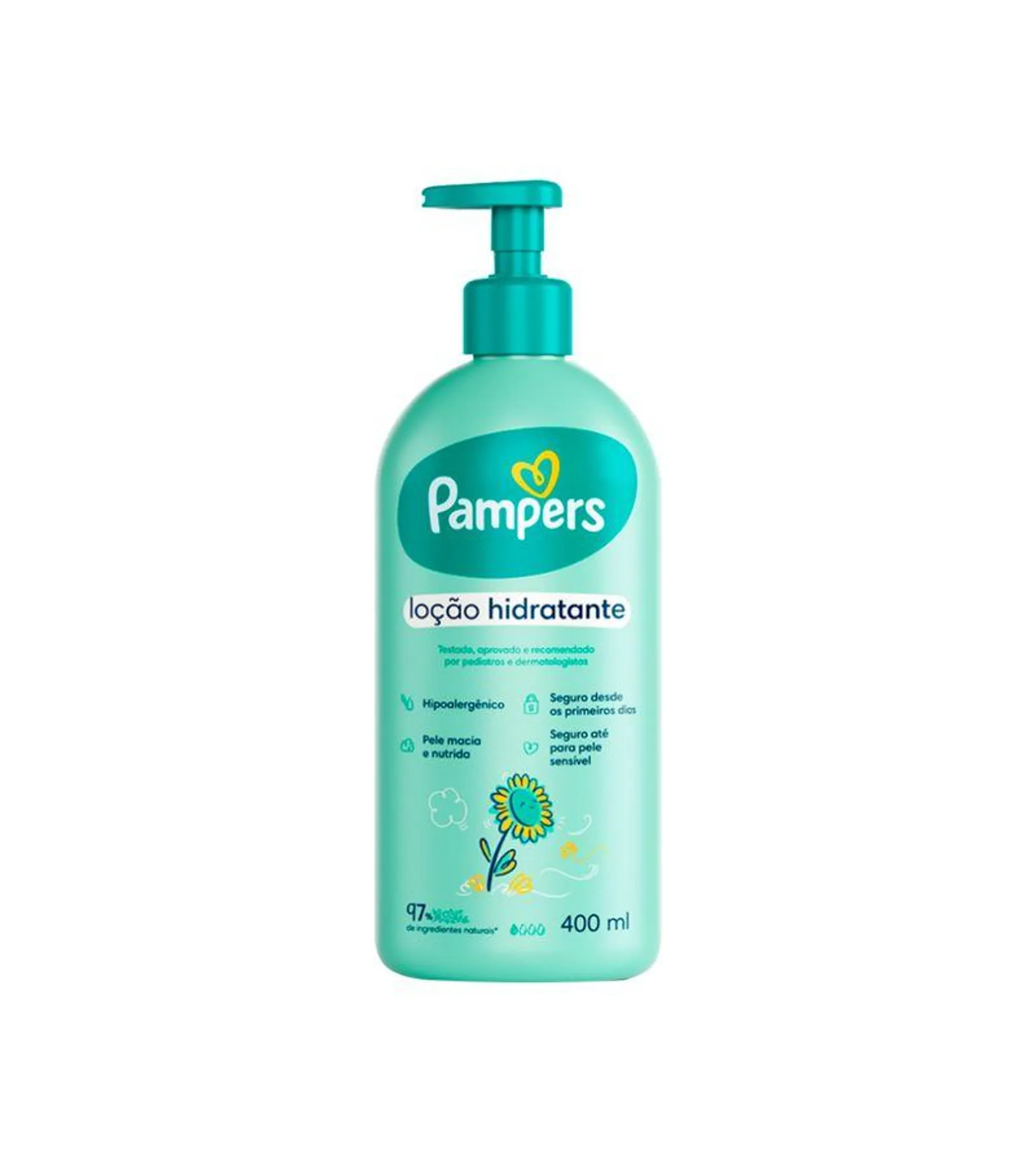 Hidratante Pampers 400ml Locao