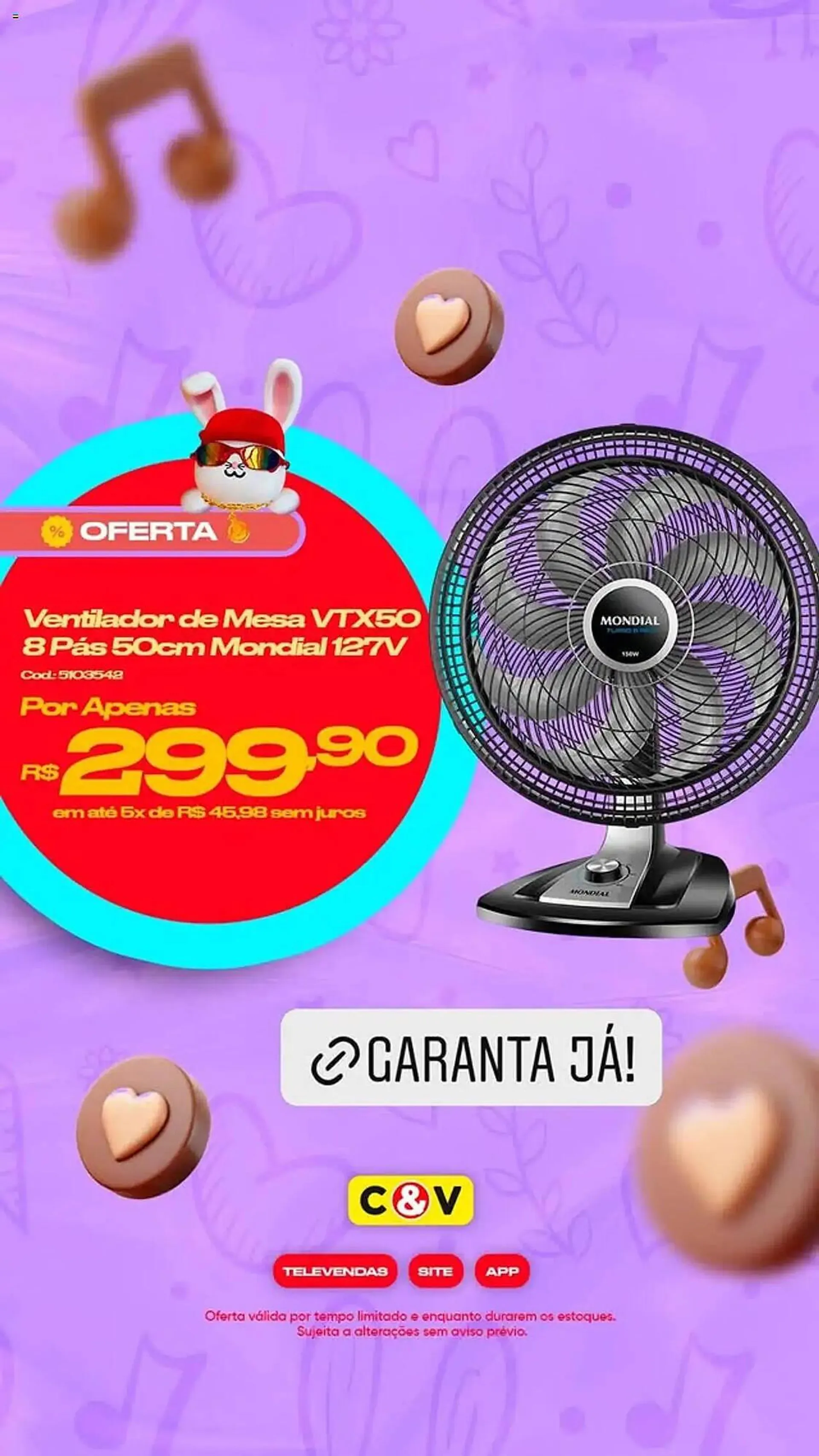 Encarte de Catálogo Casa e Vídeo 16 de abril até 21 de abril 2025 - Pagina 3