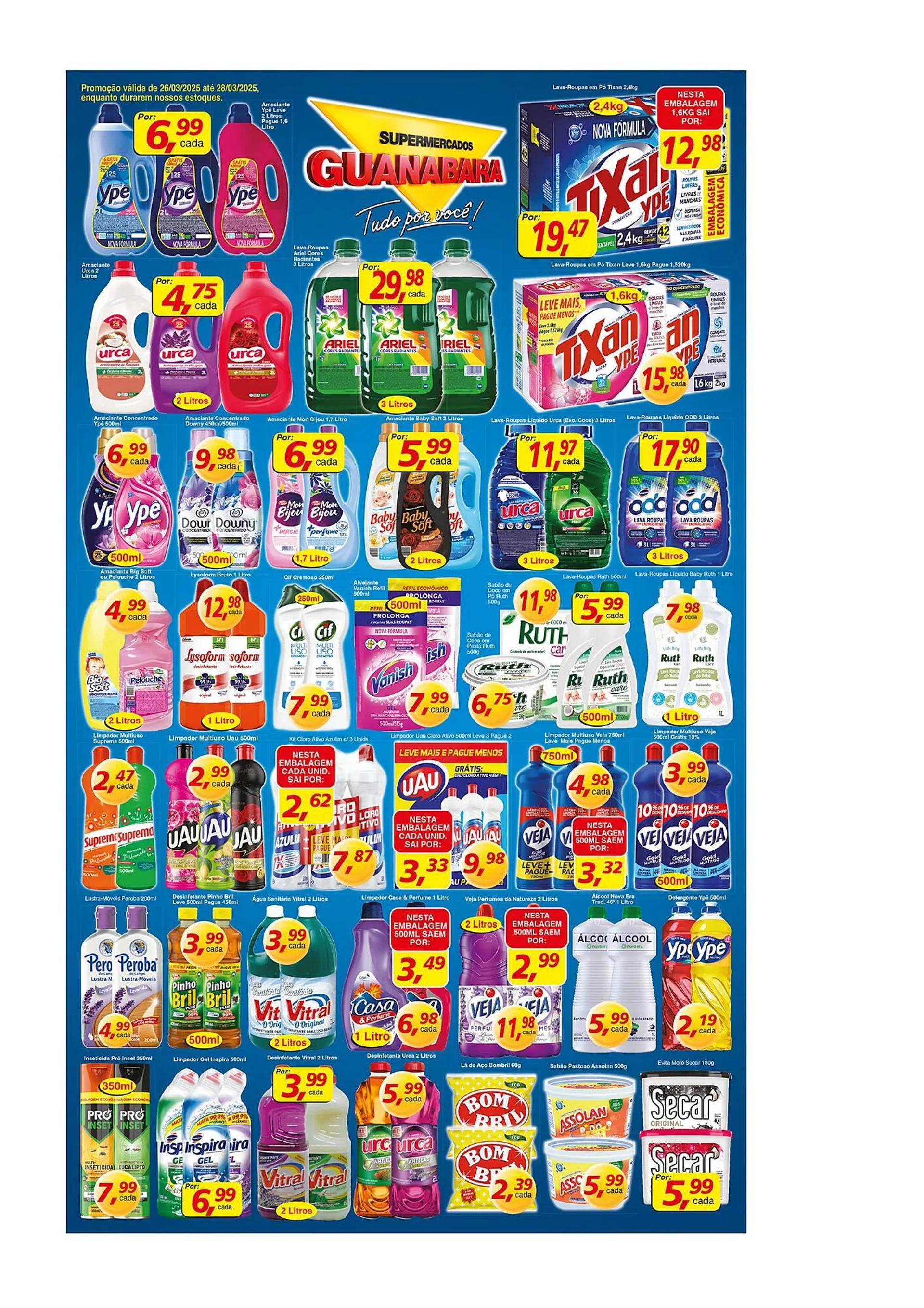 Encarte de Catálogo Supermercados Guanabara 26 de março até 28 de março 2025 - Pagina 8