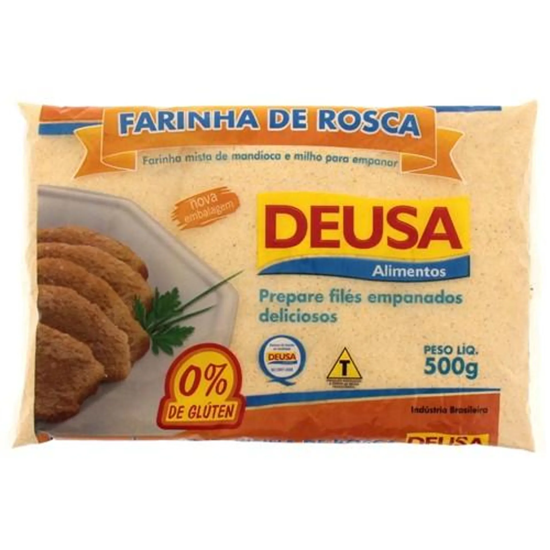 Farinha de Rosca Deusa sem Glúten Pacote 500G