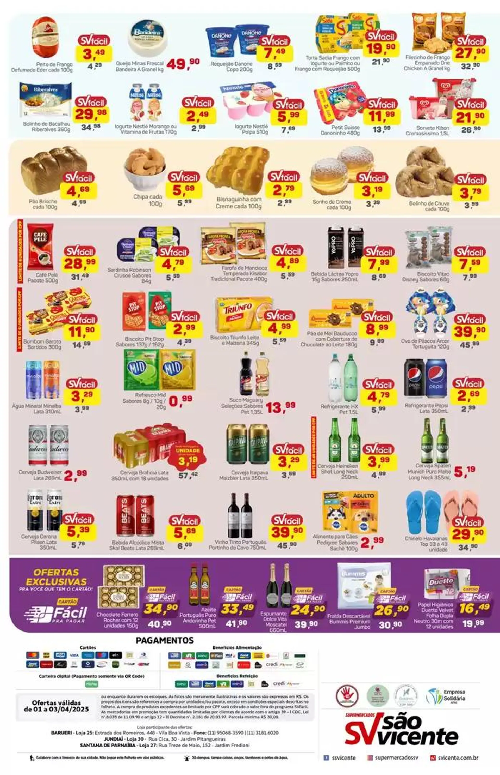 Encarte de Ofertas especiais para você 1 de abril até 3 de abril 2025 - Pagina 2
