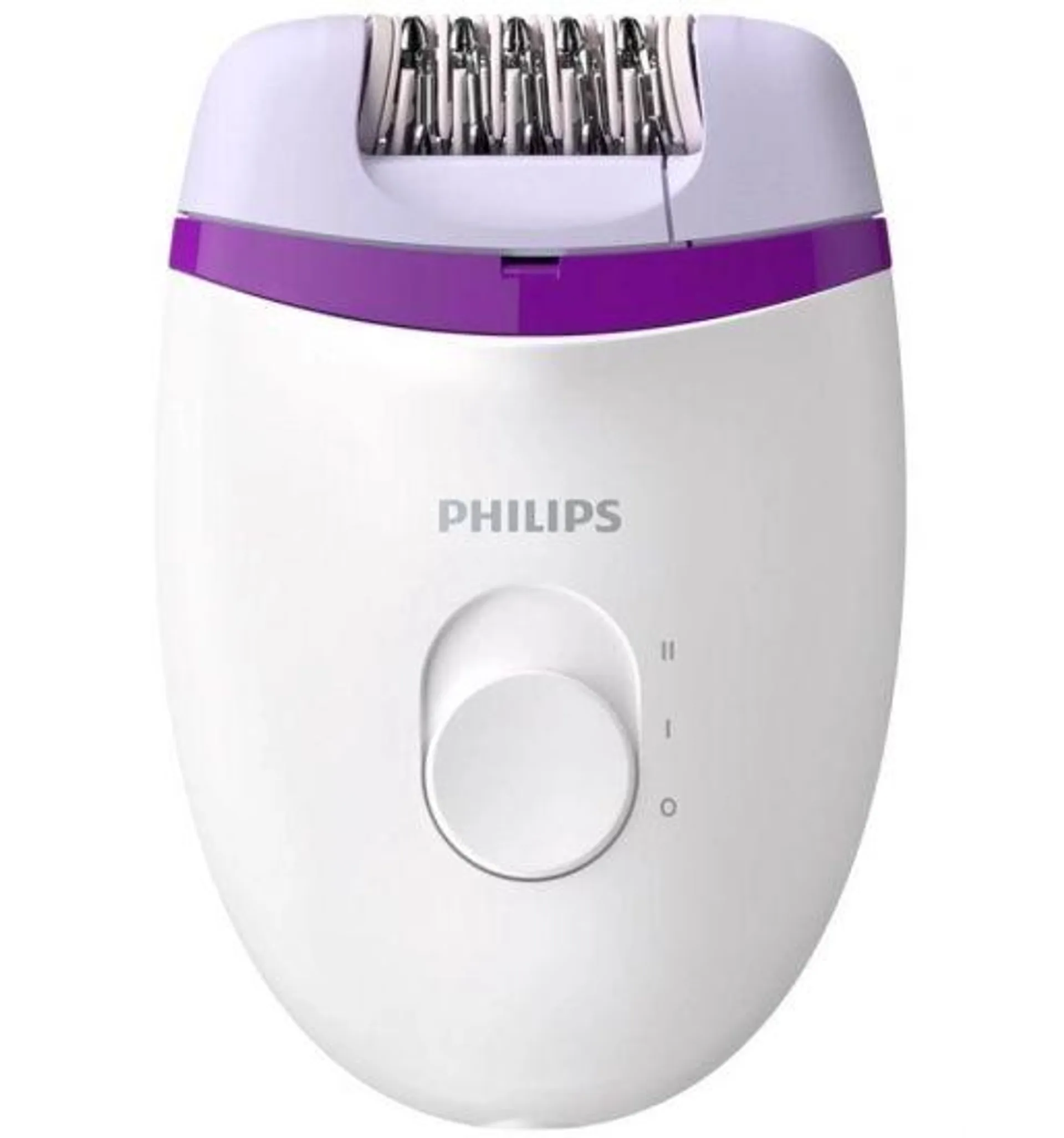 Depilador Philips Walita Satinelle Essential com Fio - Branco/Violeta