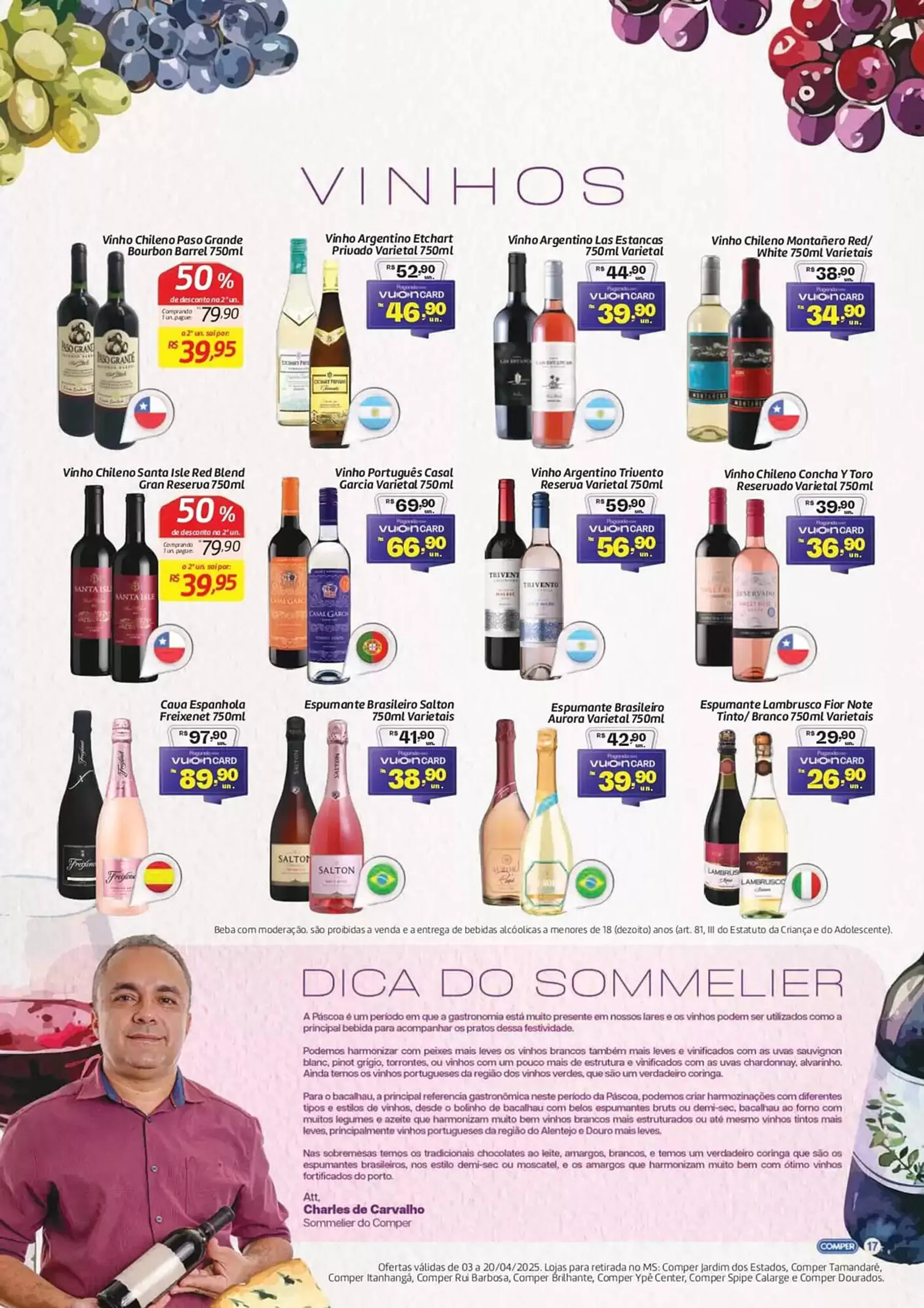 Encarte de Catálogo Comper 25 de abril até 25 de abril 2025 - Pagina 17