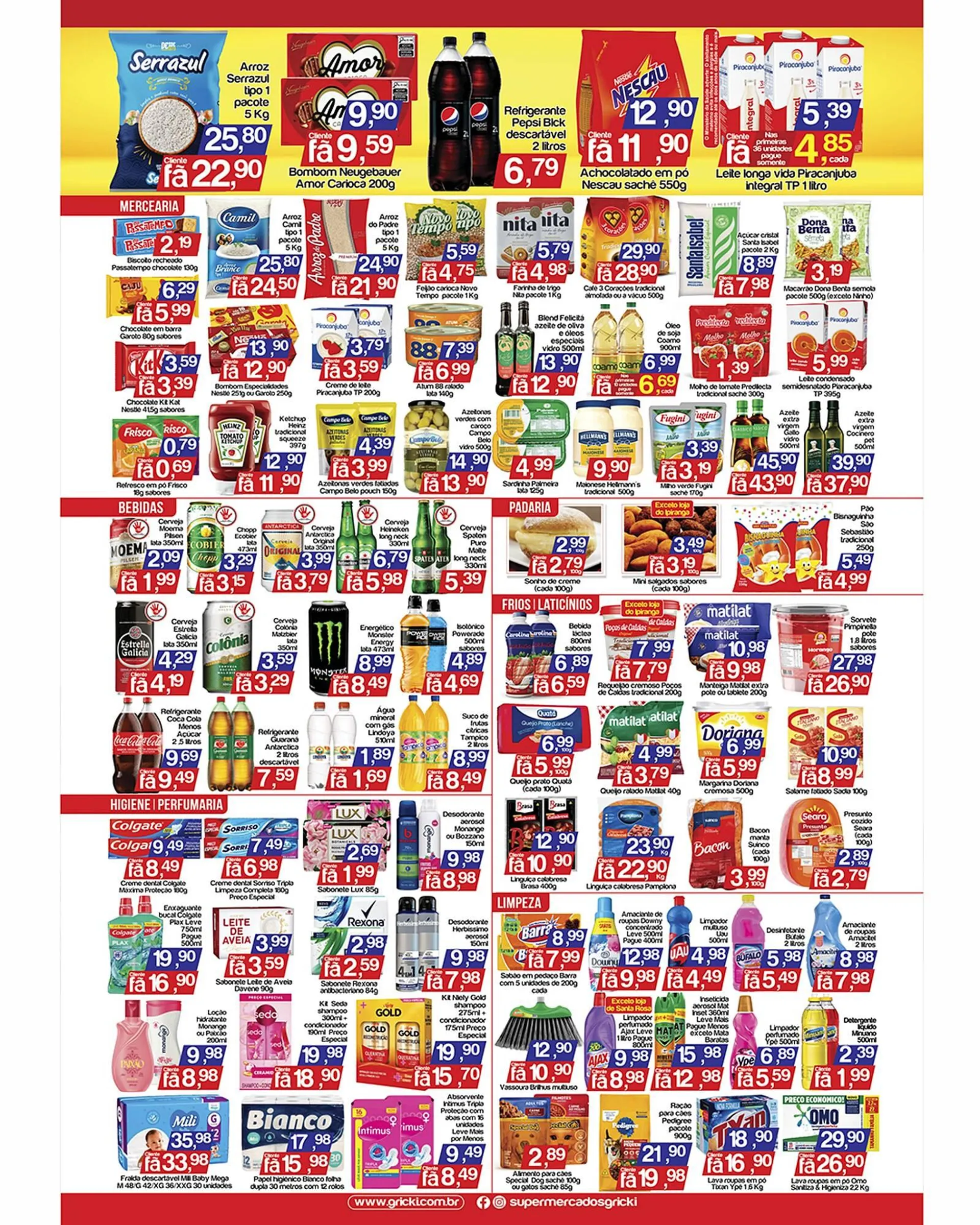 Encarte de Catálogo Supermercados Gricki 2 de abril até 2 de abril 2025 - Pagina 2