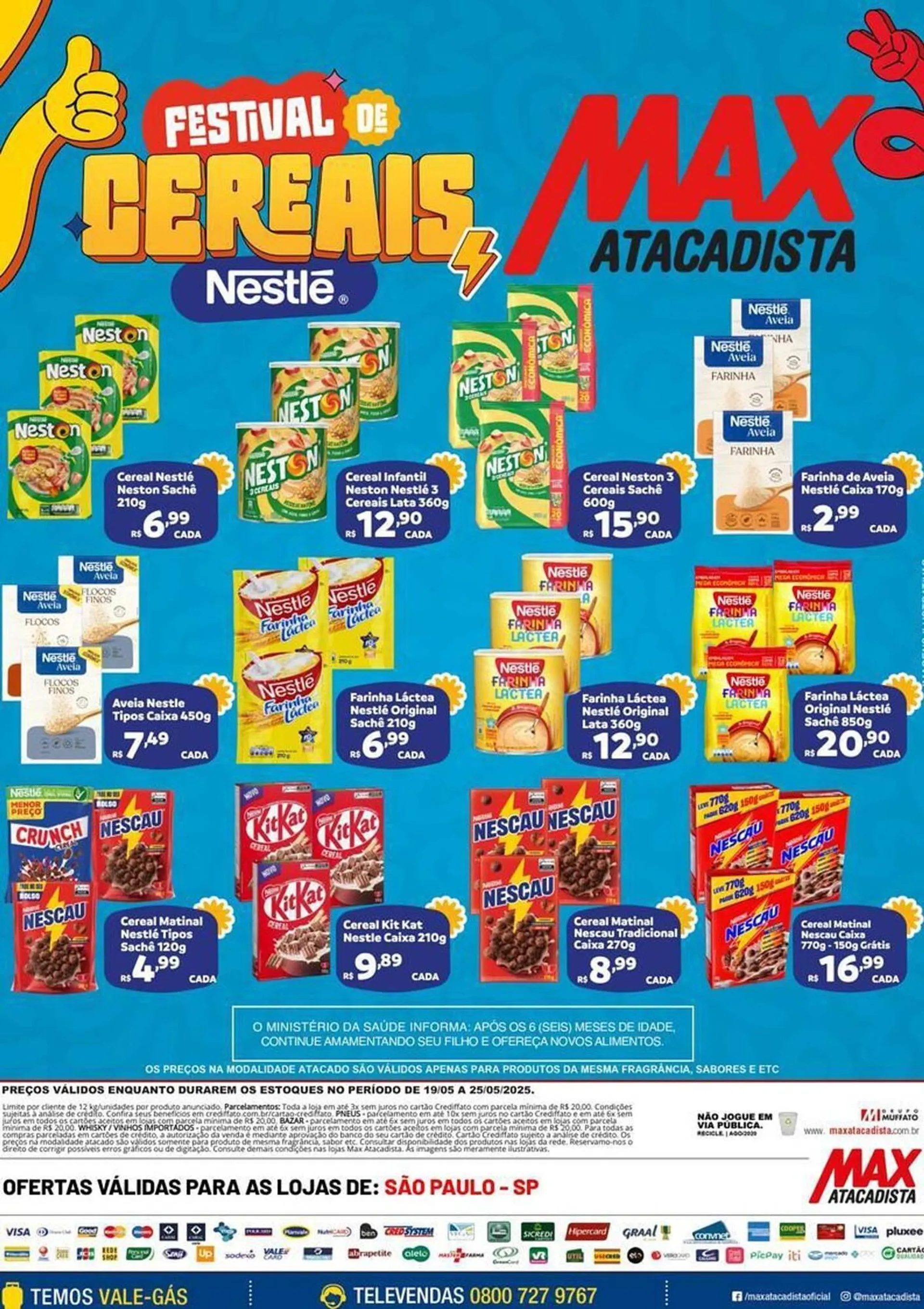 Encarte de Catálogo Max Atacadista 19 de maio até 25 de maio 2025 - Pagina 1